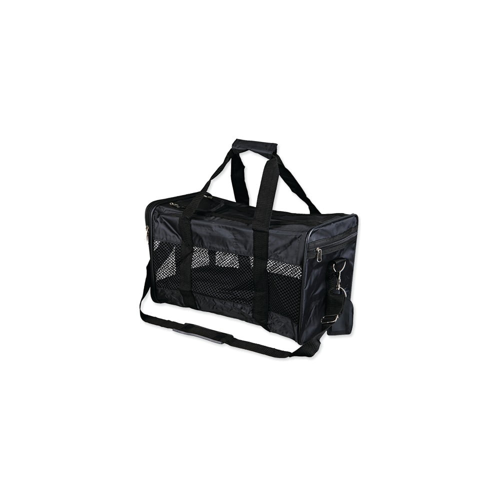 Czarna torba transportowa dla czworonoga 27x46,5 cm Trixie – Plaček Pet Products
