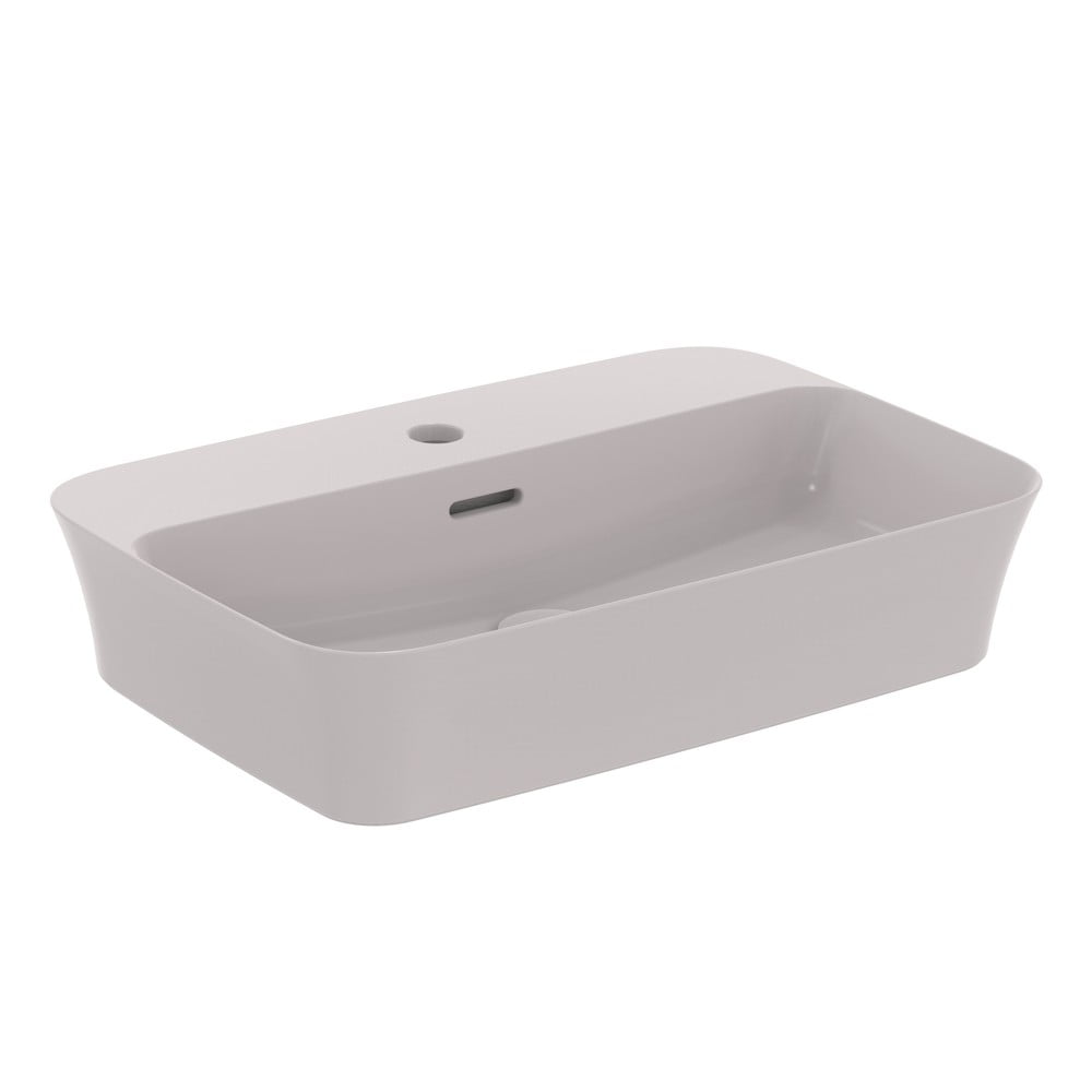Jasnoszara ceramiczna umywalka 55x38 cm Ipalyss – Ideal Standard