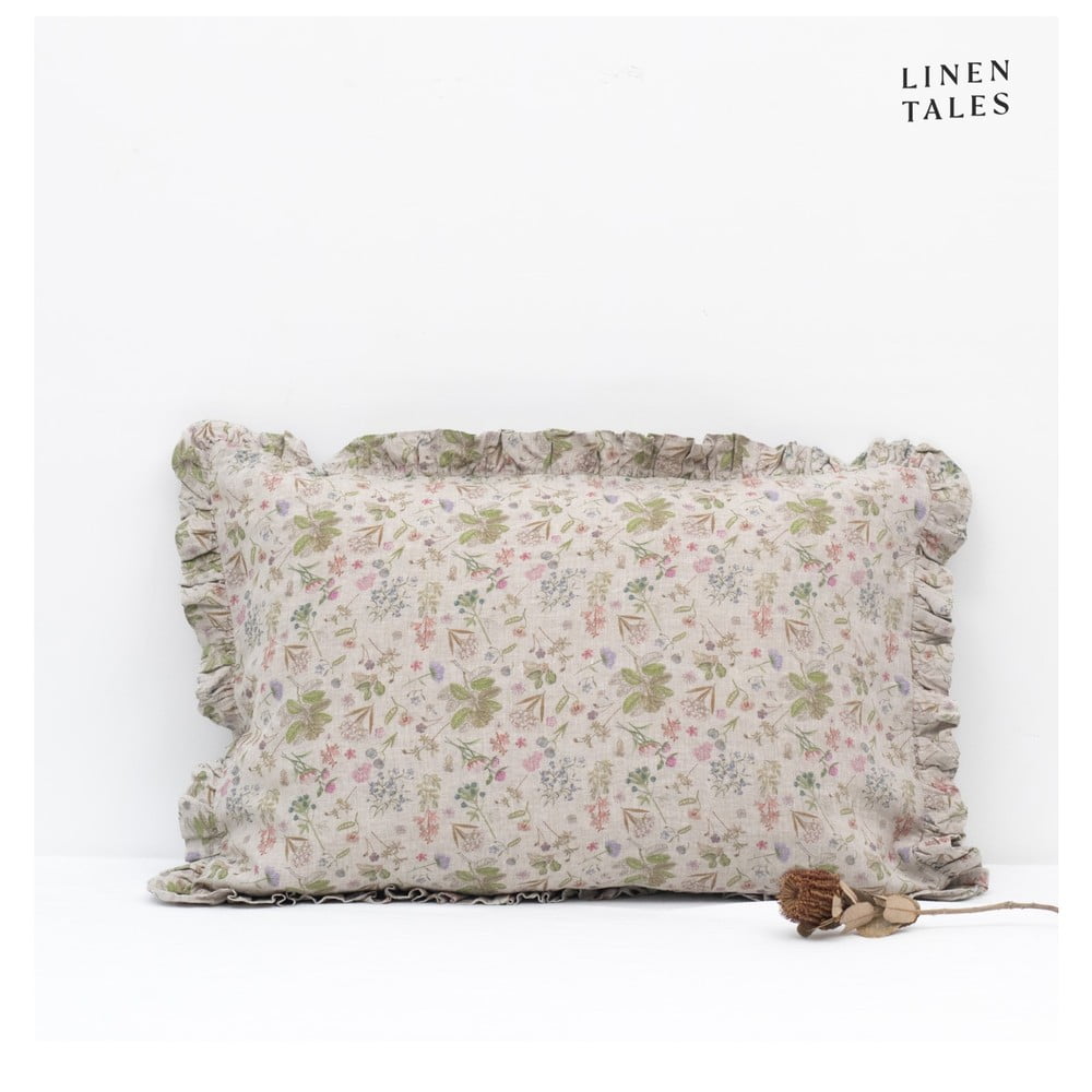 Lniana poszewka na poduszkę 50x70 cm Botany 2 – Linen Tales