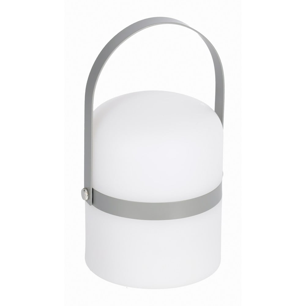 Szara lampa zewnętrzna Kave Home Janvir, wys. 16 cm