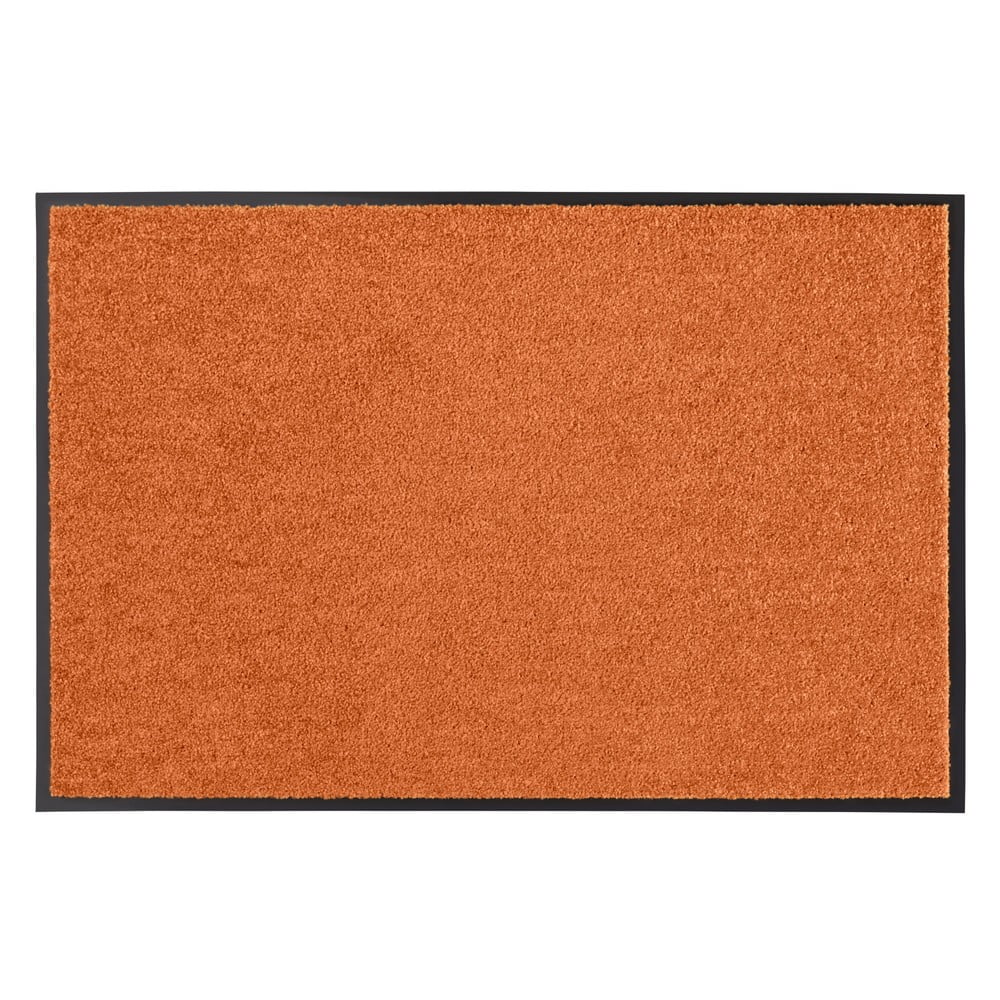 Pomarańczow wycieraczka Hanse Home Wash & Clean, 39x58 cm