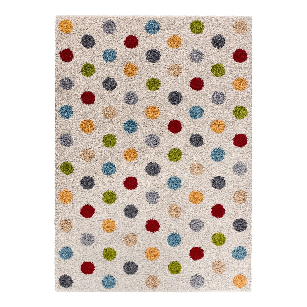Kremowy dywan 80x150 cm Norge Dots – Universal