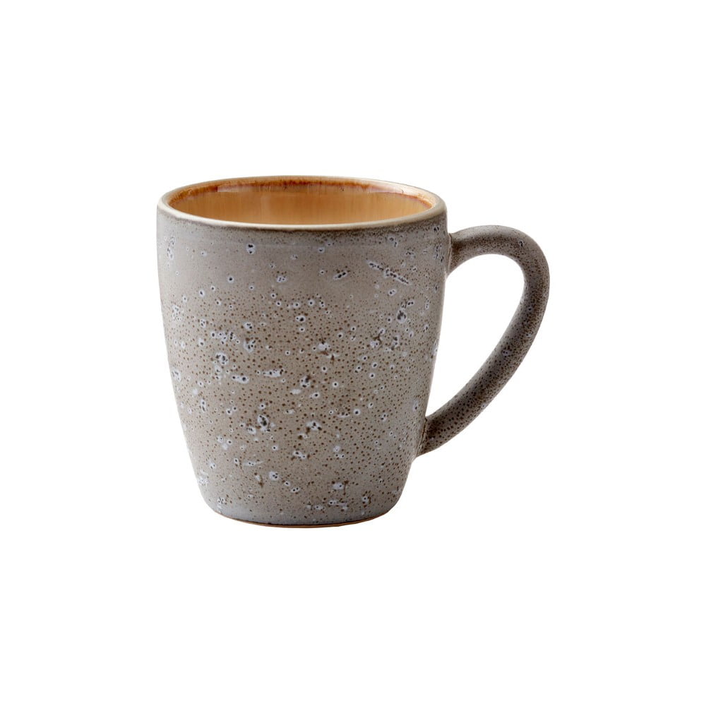 Szary/beżowy kubek ceramiczny 190 ml Gastro Grey/Cream – Bitz