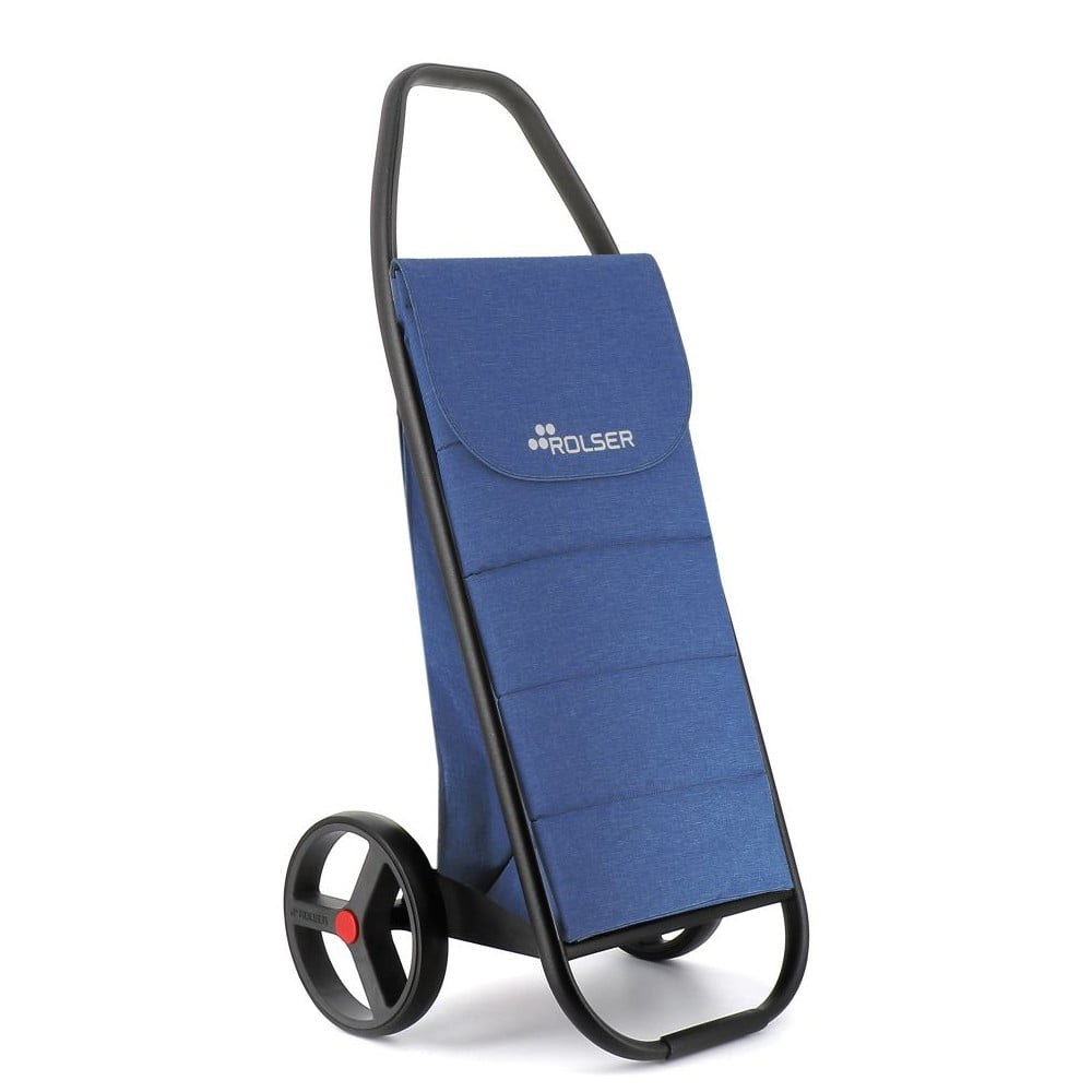 Torba na zakupy na kółkach 53 l Com Tweed Polar Black Tube – Rolser