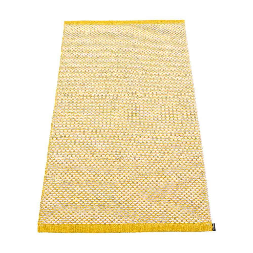 Musztardowy dywan odpowiedni na zewnątrz 60x125 cm Effi Mustard – Pappelina