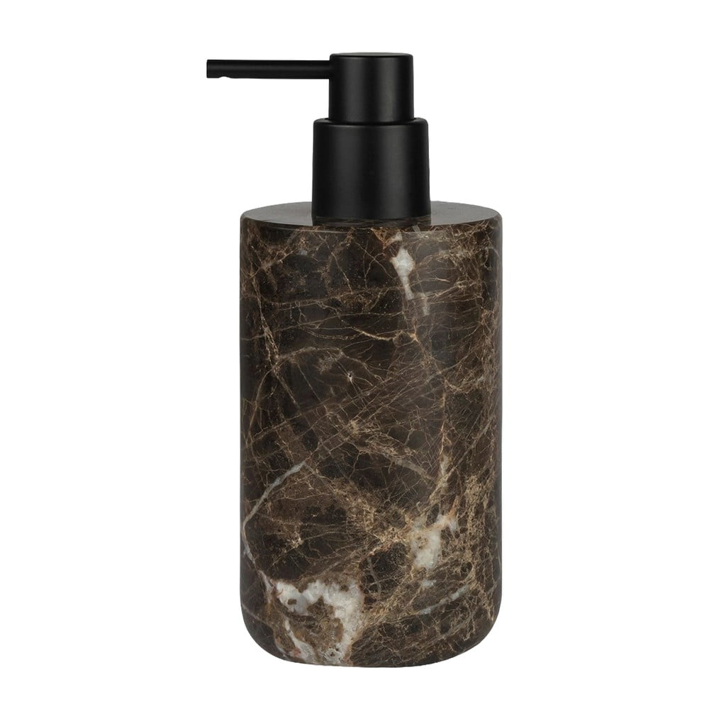 Brązowy marmurowy dozownik do mydła 200 ml Marble – Mette Ditmer Denmark