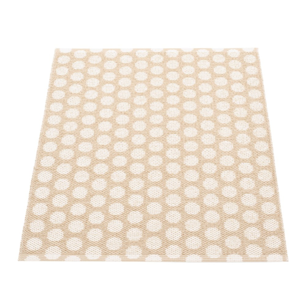 Beżowo-kremowy dywan odpowiedni na zewnątrz 70x90 cm Noa Beige Vanilla – Pappelina