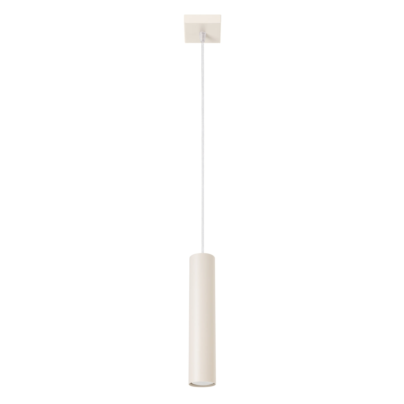 Lampa wisząca Lagos 1 beżowa