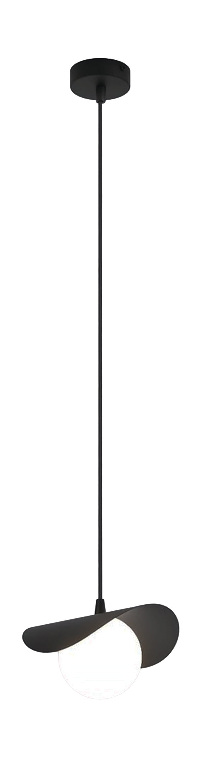 Lampa wisząca Ritual x1 czarna