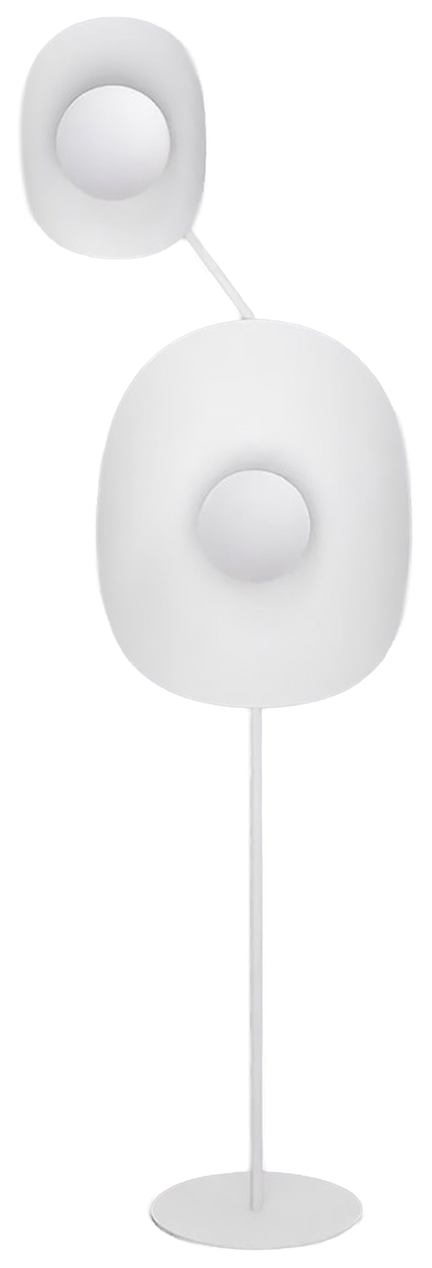 Lampa podłogowa Delulu x2 biała