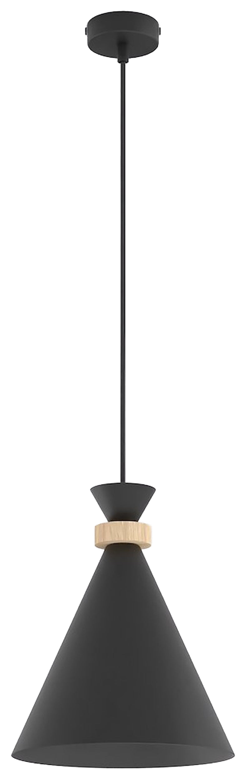 Lampa wisząca Zero x1 czarna