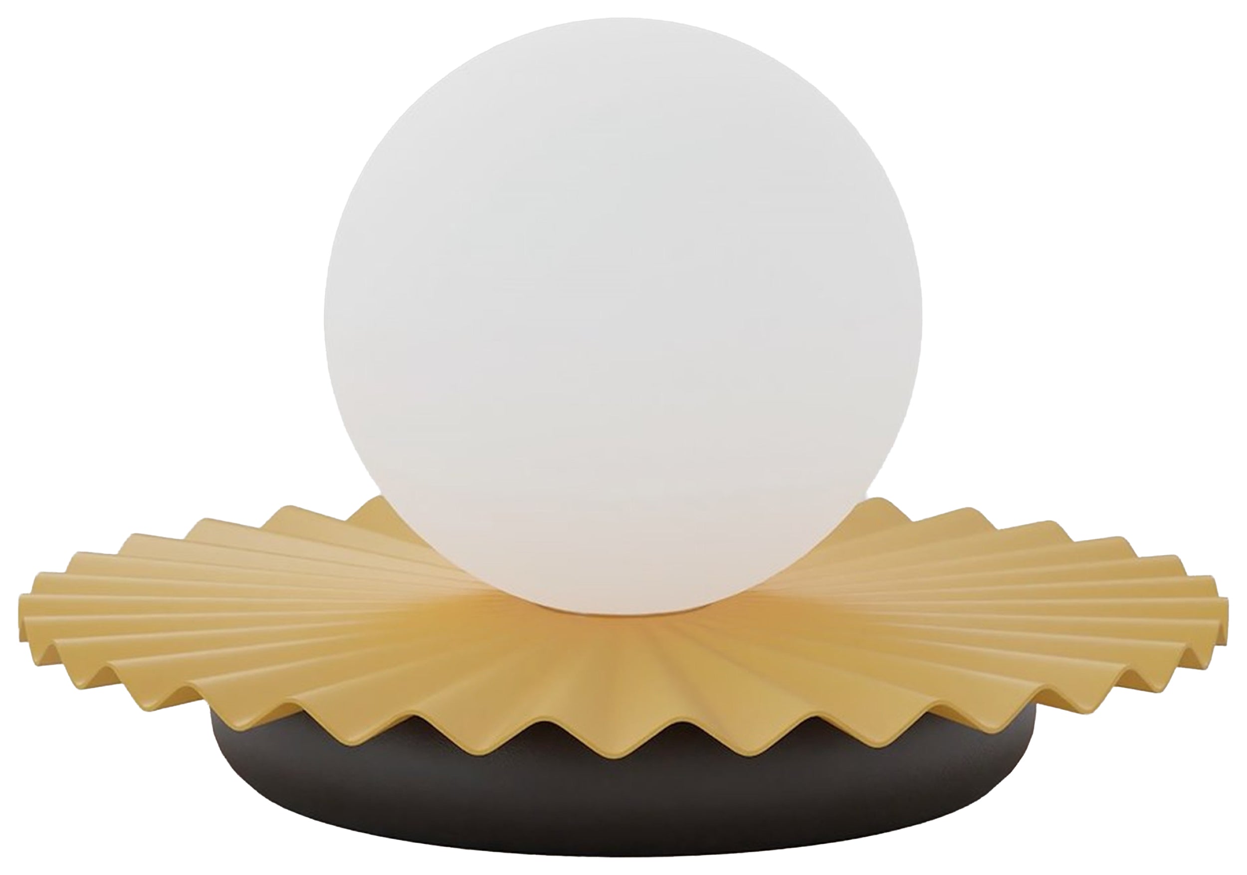 Lampa stołowa Umbra czerń/pomarańcz