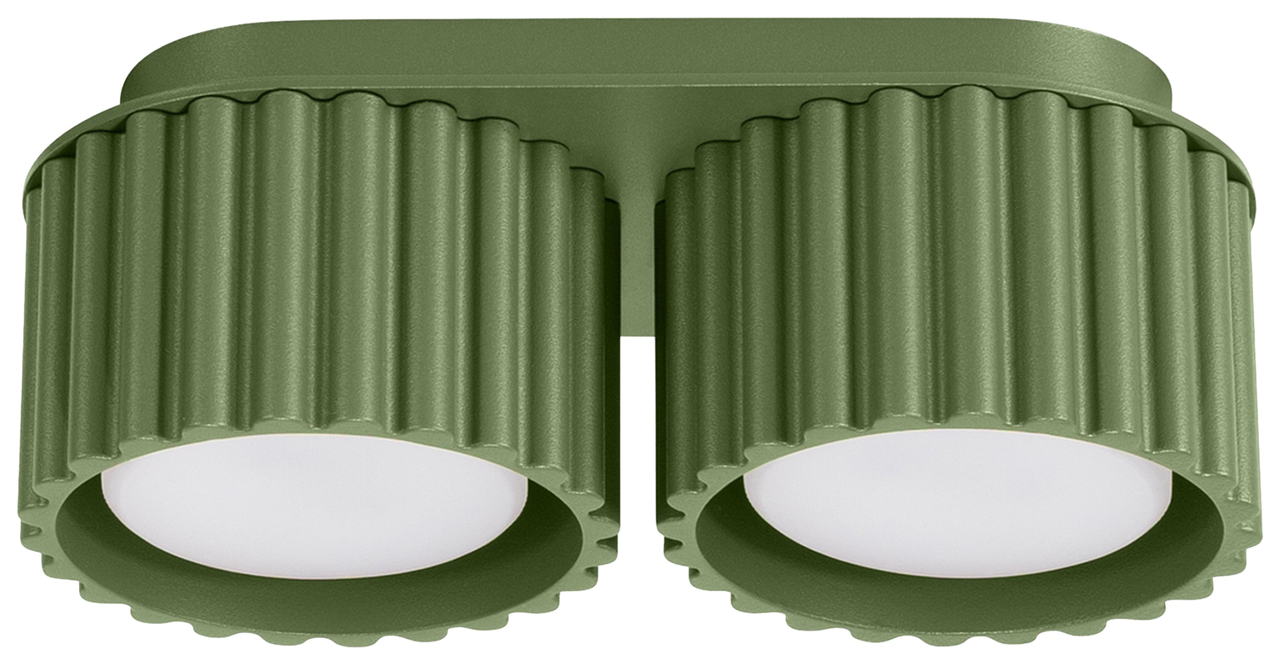 Spot Aura 2 zielona oliwka Gx53