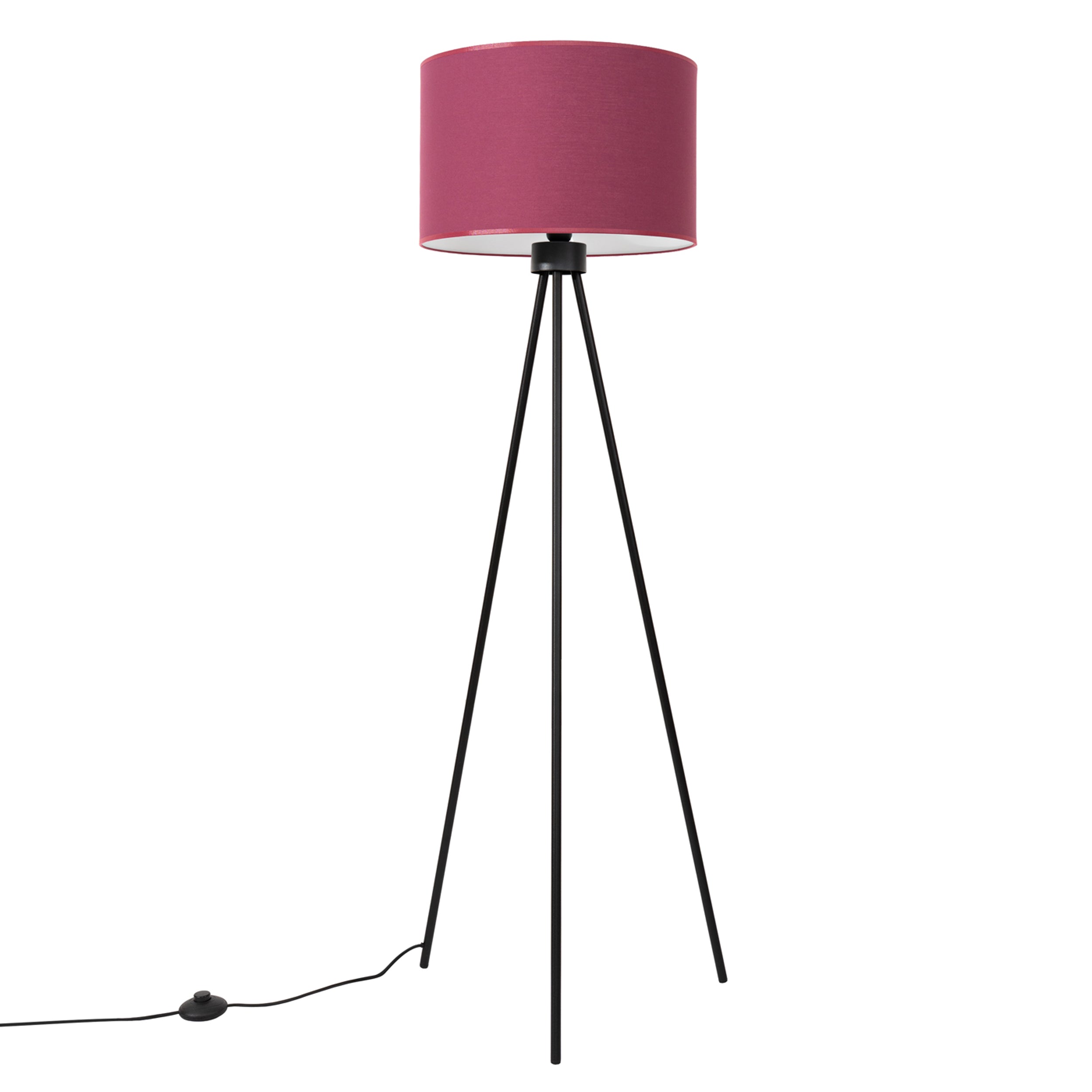 Lampa podłogowa Nevia burgund