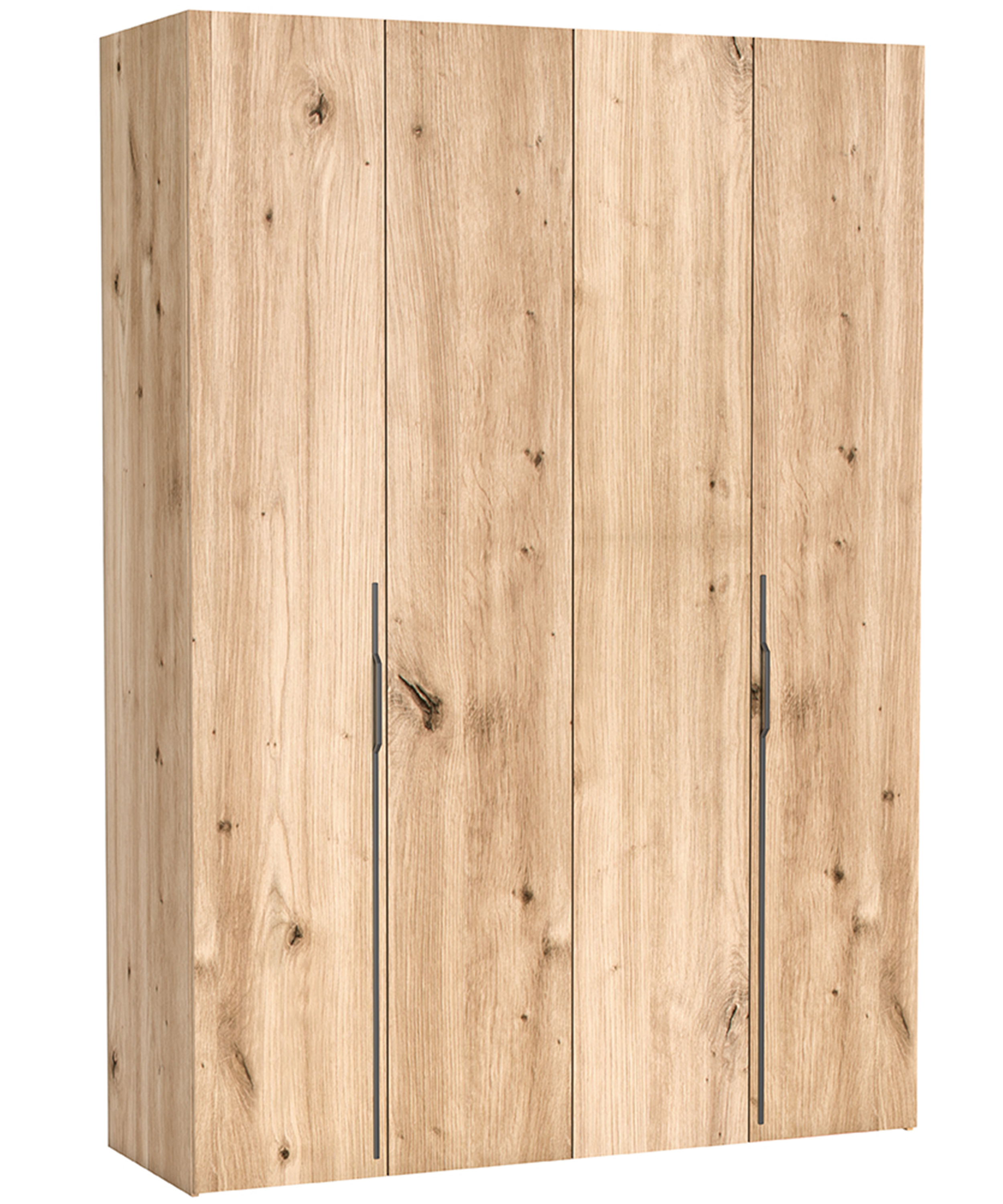 Szafa dwudrzwiowa Bari z trzema szufladami 170 cm dąb artisan