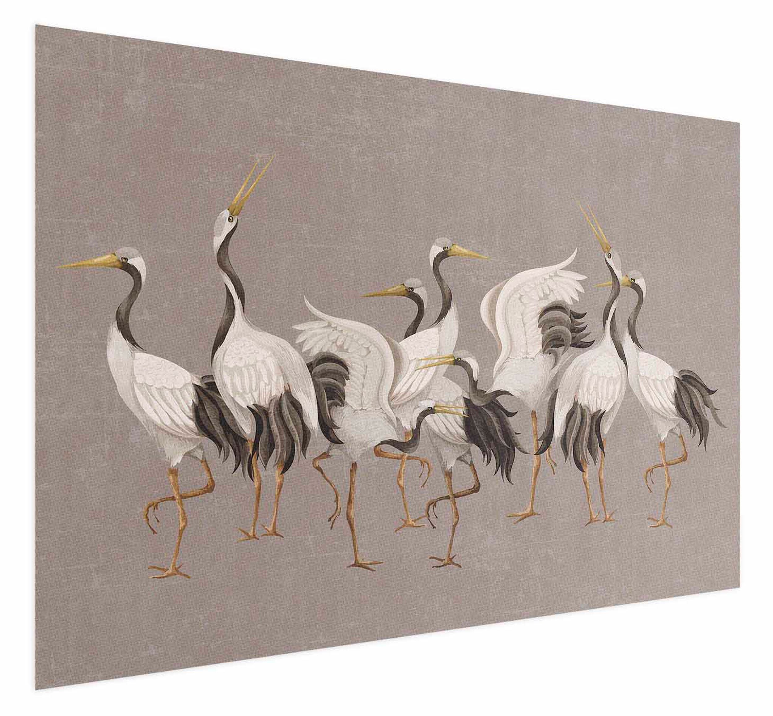 Plakat Taniec żurawi 60x40 cm