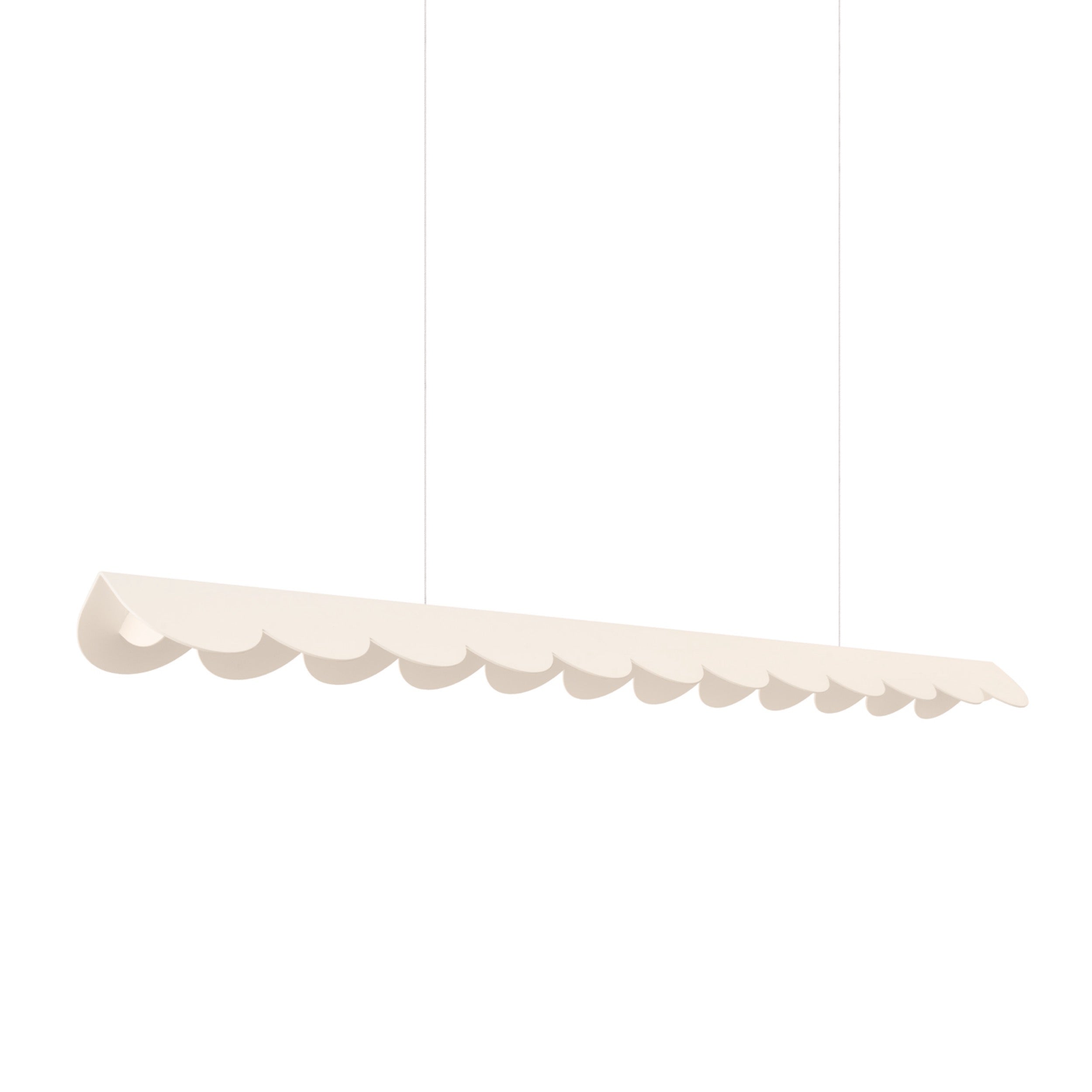 Lampa wisząca Biscuit beżowa LED barwa ciepła