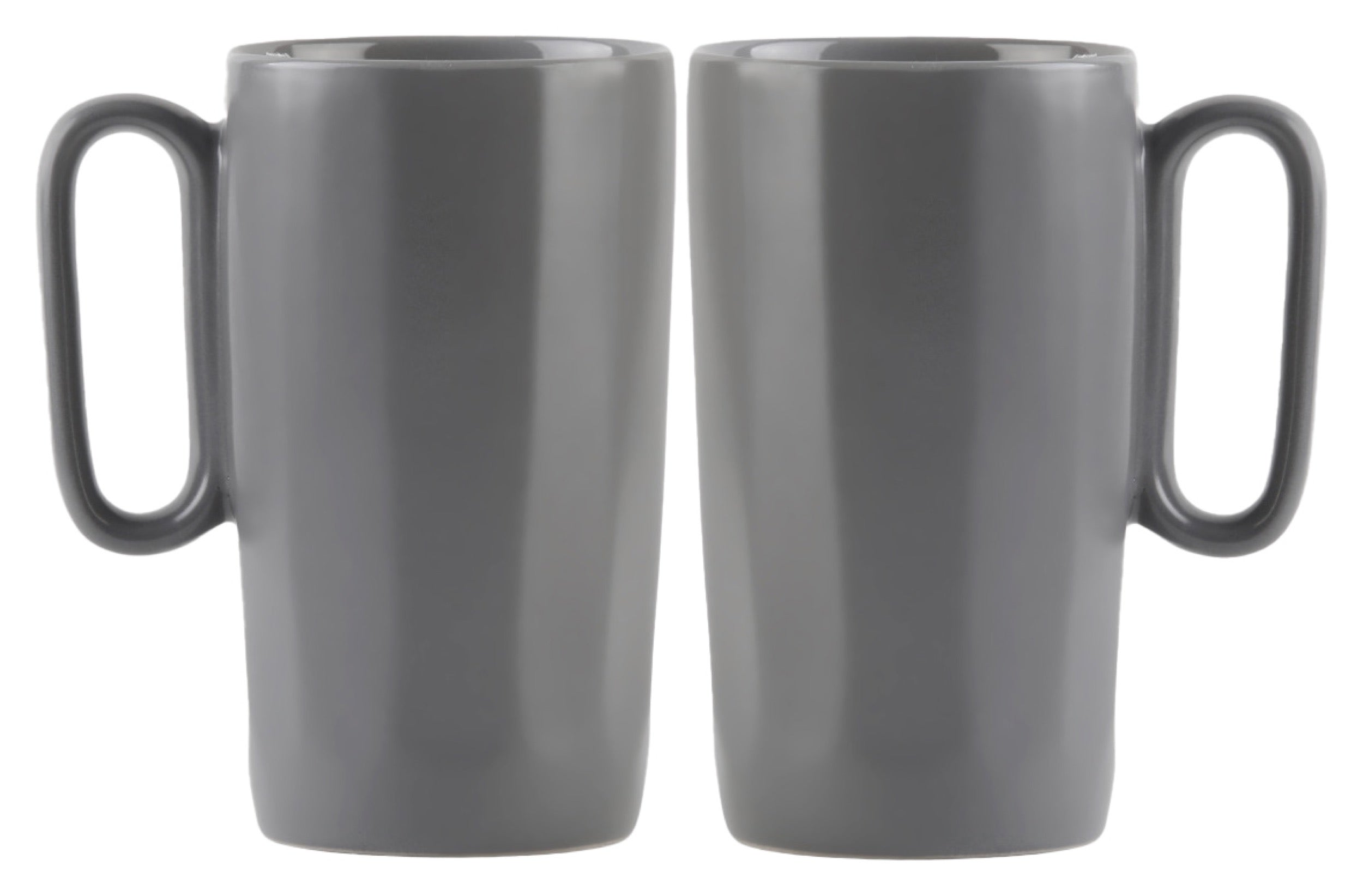 Zestaw 2 kubków Fuori 330 ml ceramiczne szare