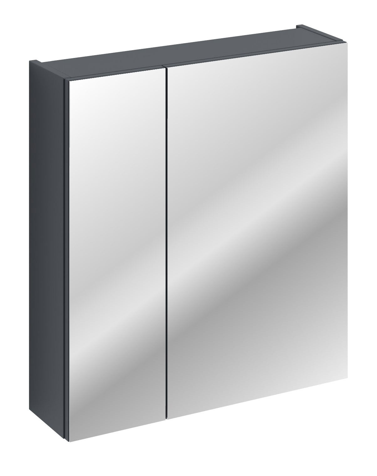 Szafka wisząca Olimmi z lustrem 60 cm granatowa
