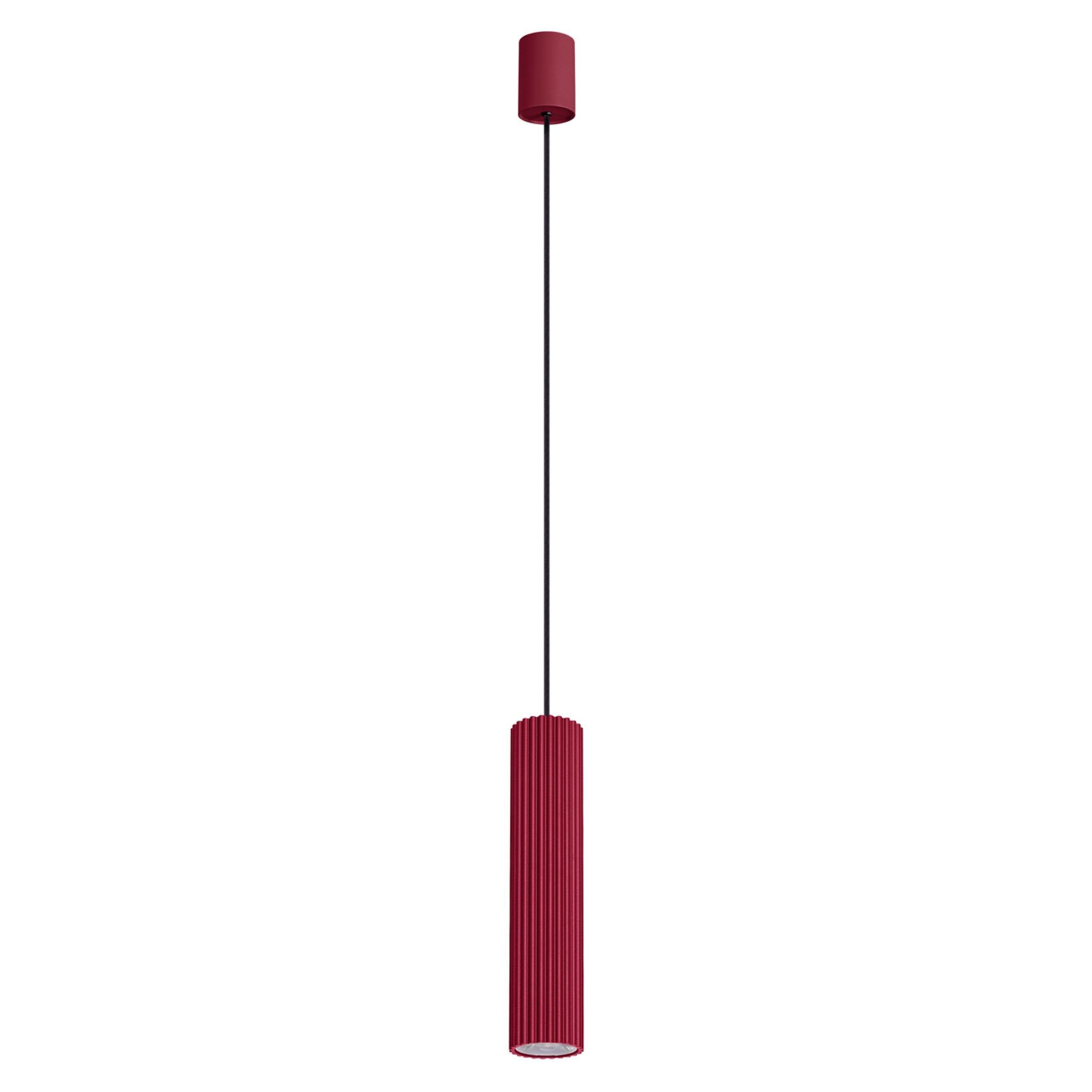 Lampa wisząca Smart Ivar 1 burgund LED barwa ciepła