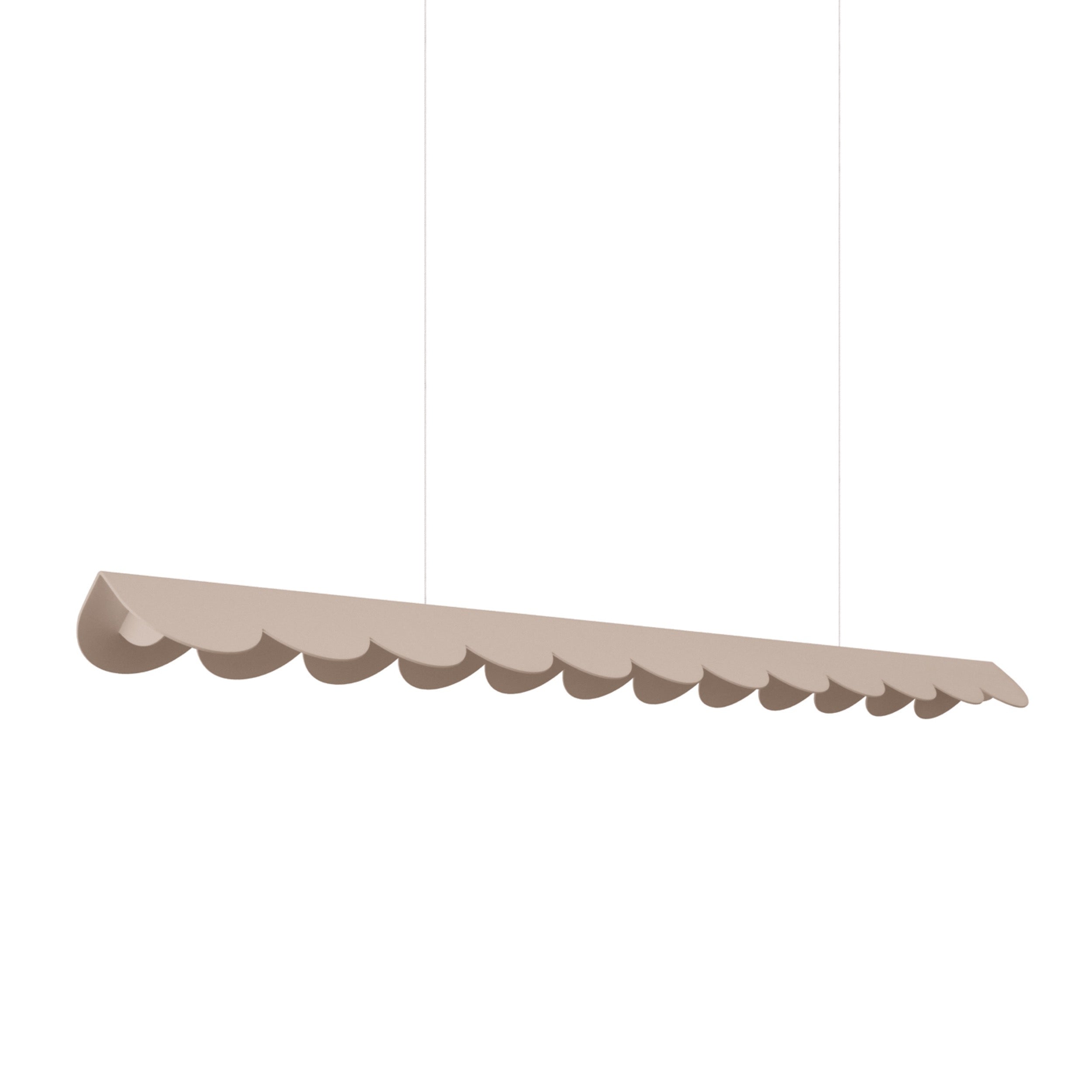 Lampa wisząca Biscuit taupe LED barwa neutralna