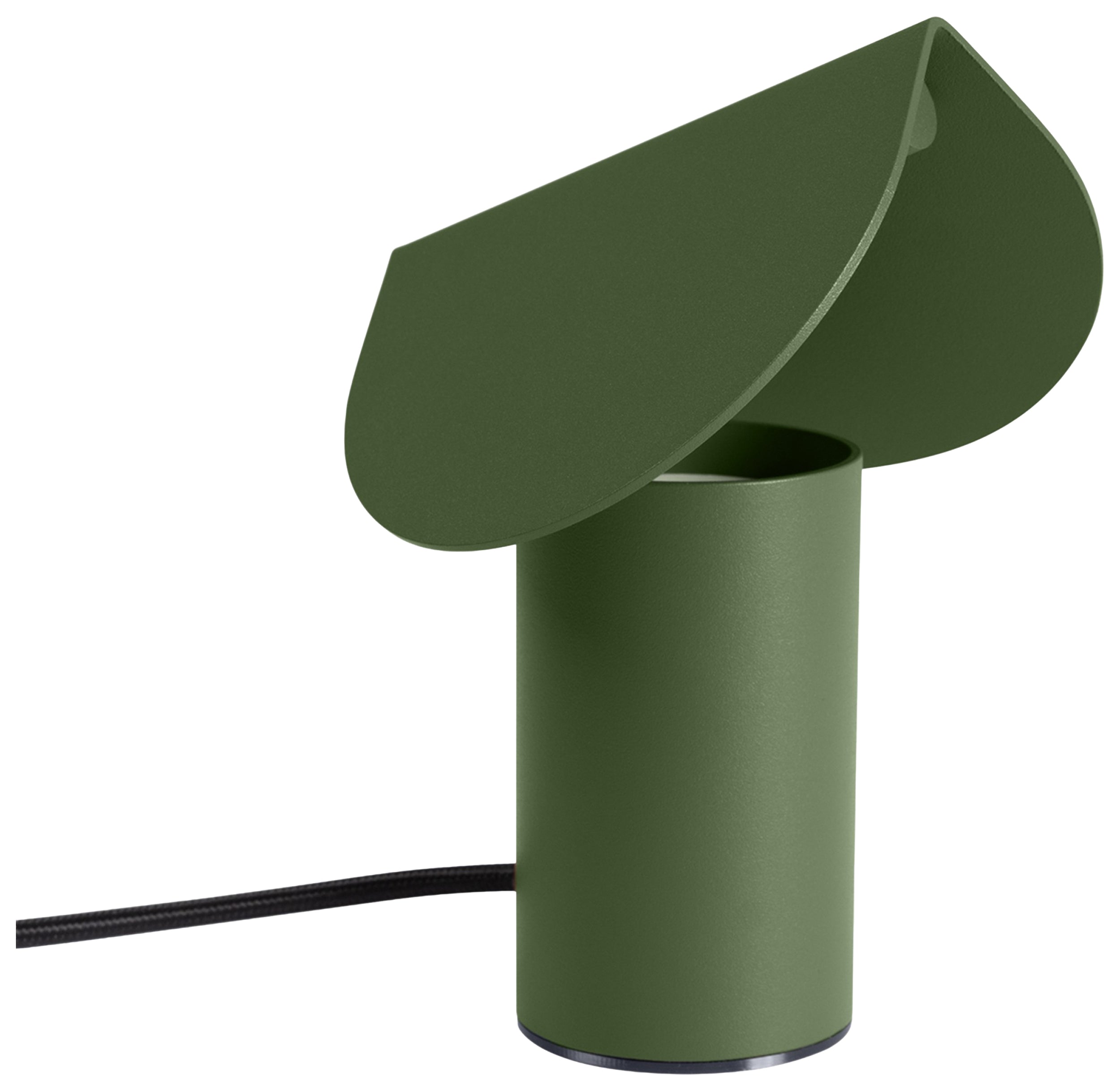Lampa stołowa Biscuit LED zielona oliwka
