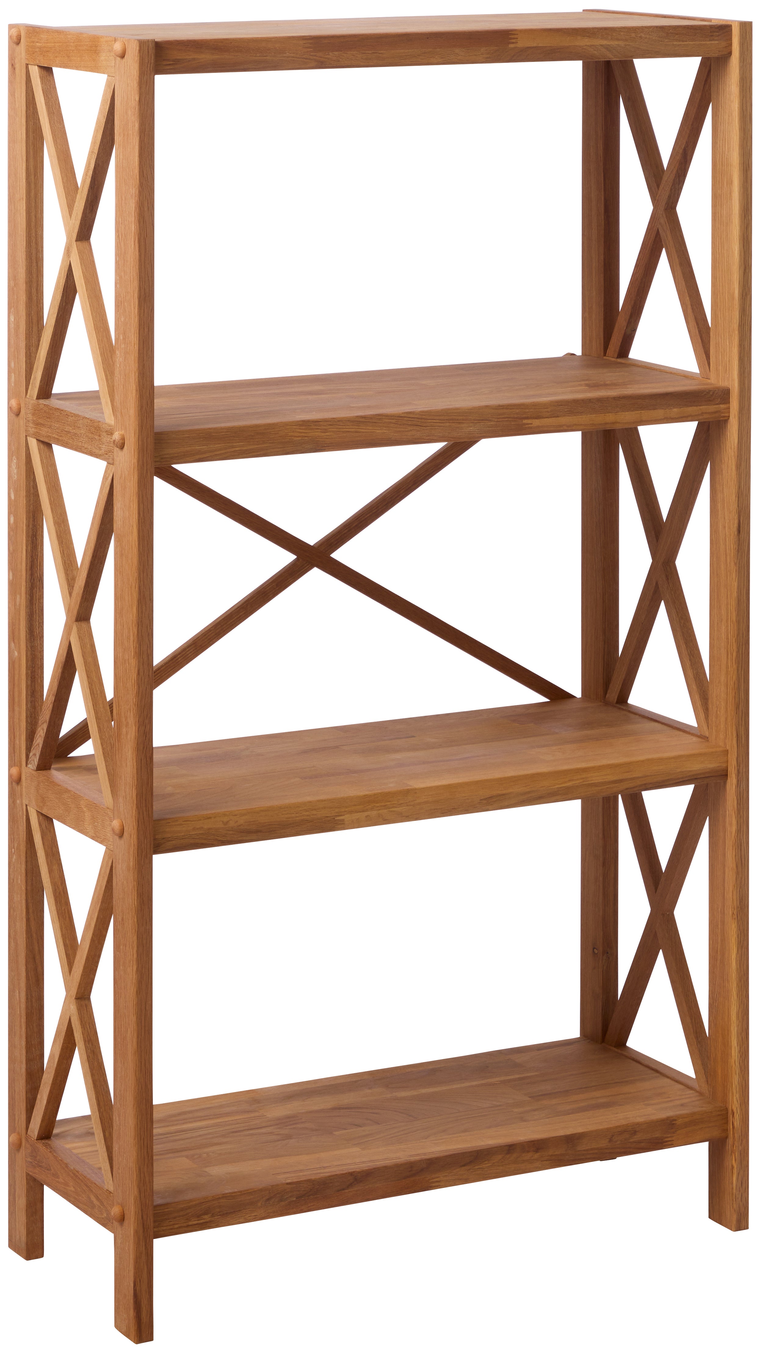 Regał Mighly 124 cm dąb naturalny