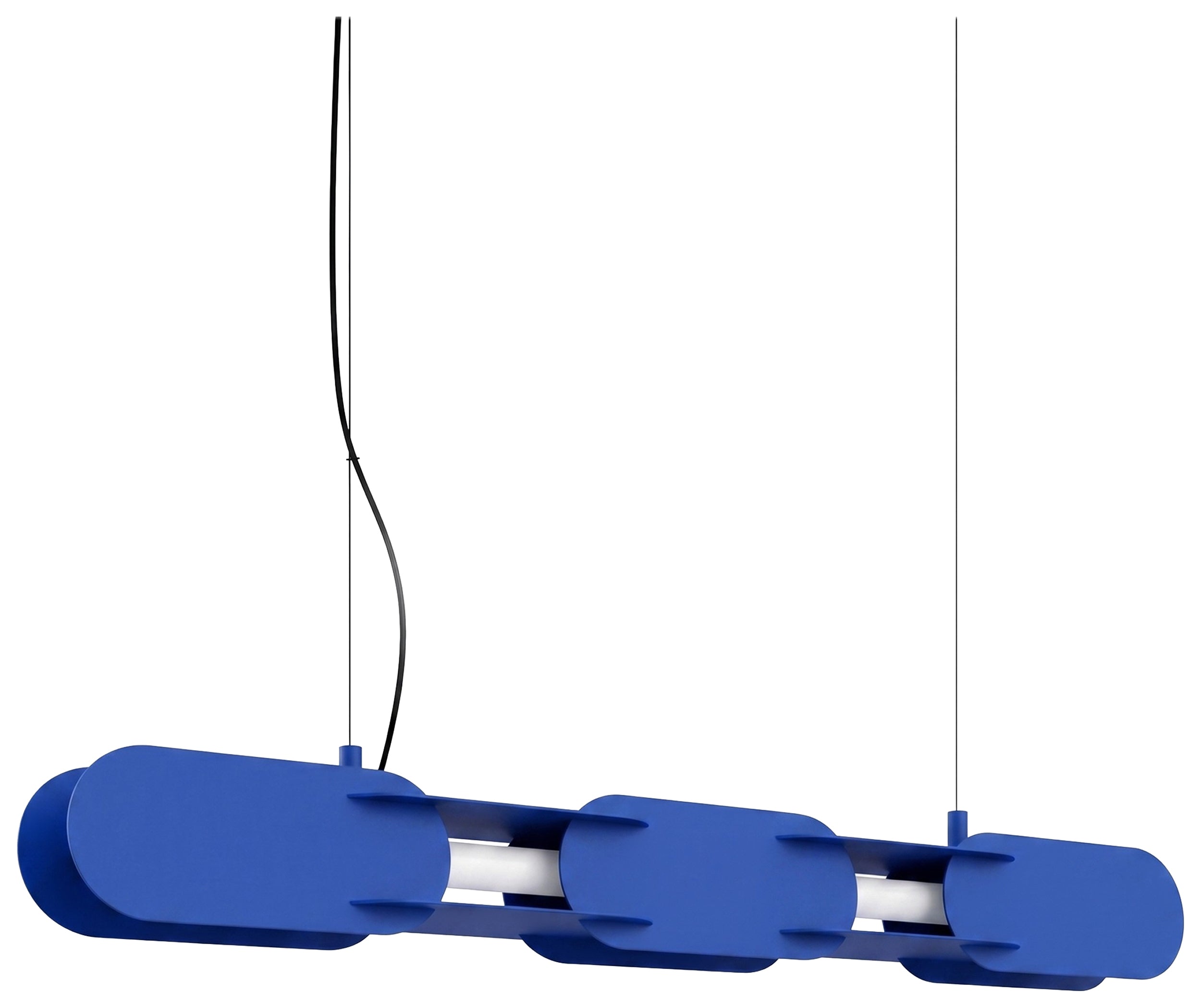 Lampa wisząca Chain 91 cm LED ultramaryna