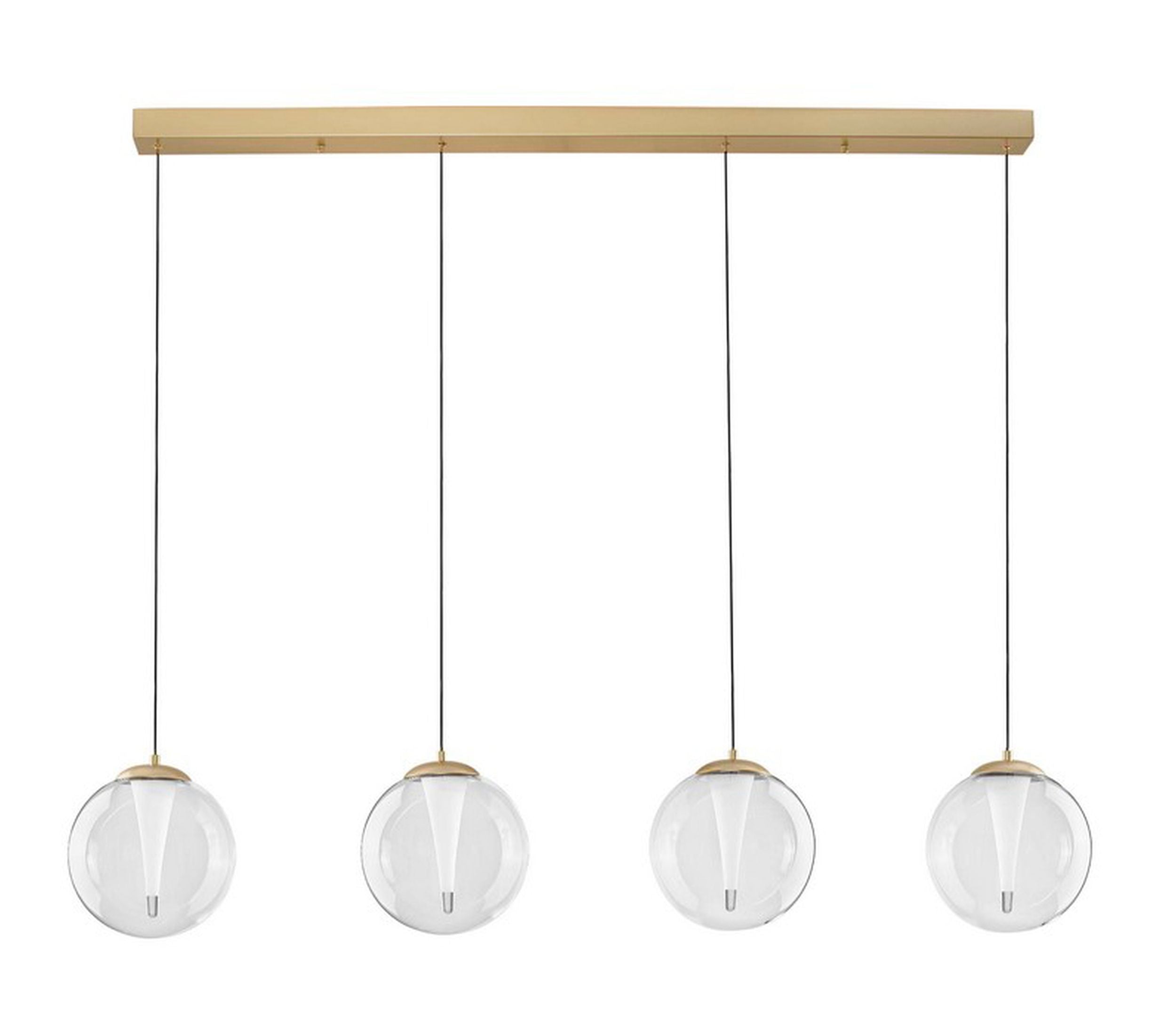 Lampa wisząca Eviline LED x4 złota