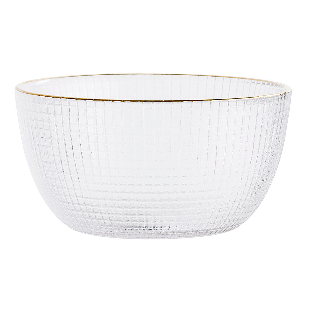Miska Bloomingville Flann szklana średnica 11 cm