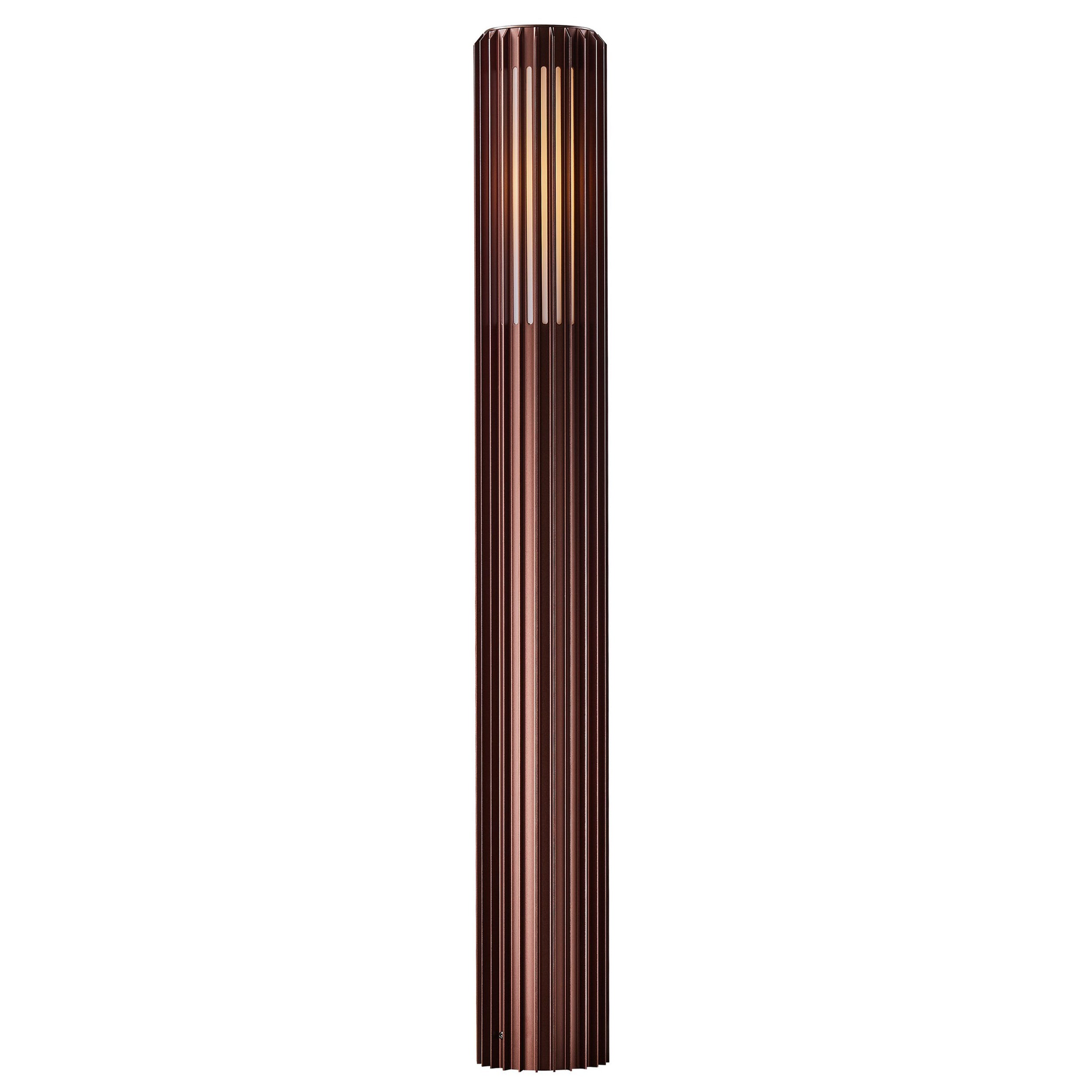 Lampa ogrodowa Aludra 95 cm brązowa IP44