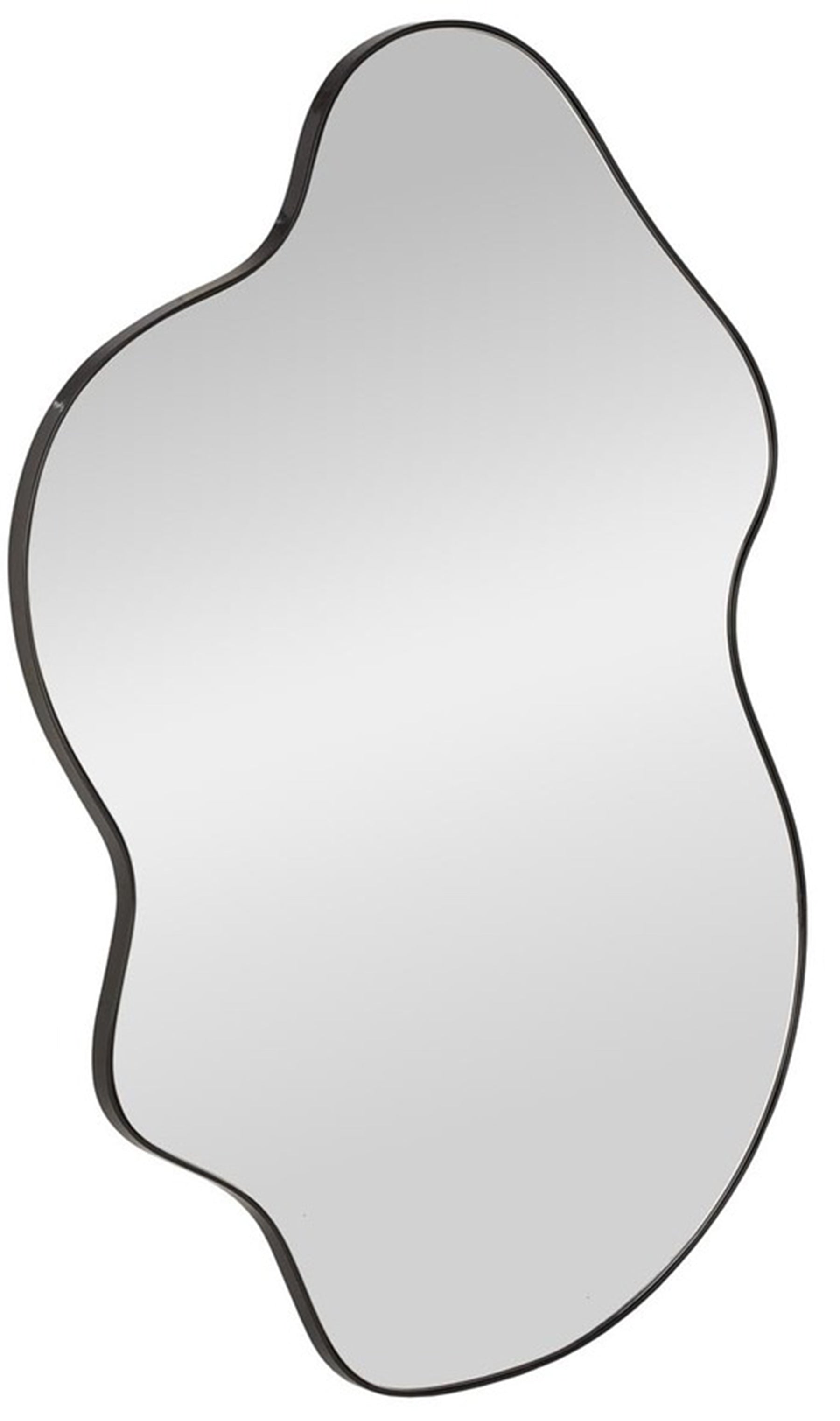 Lustro ścienne Essent 90x56 cm w czarnej ramie