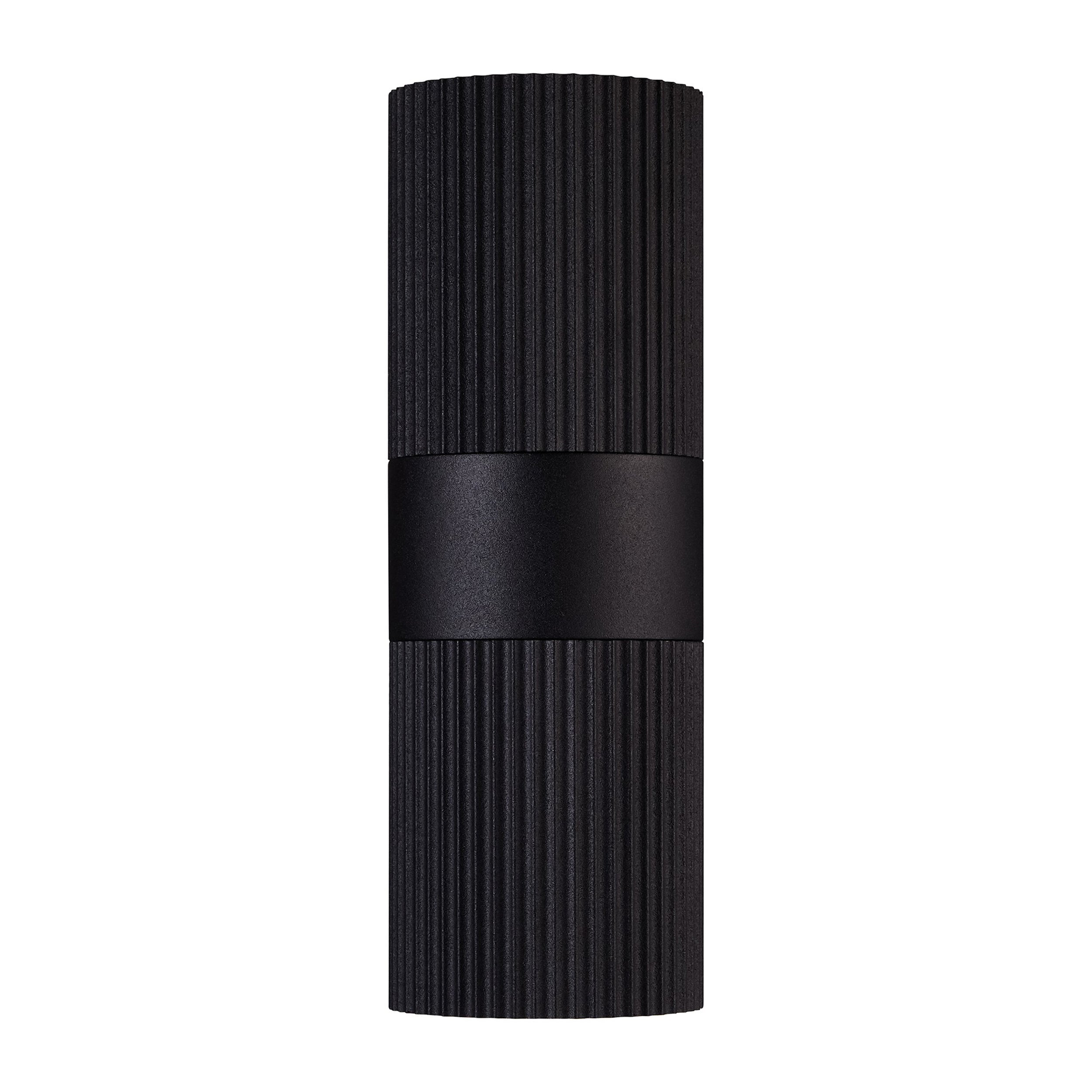 Kinkiet zewnętrzny Kyklop Ripple czarny IP54