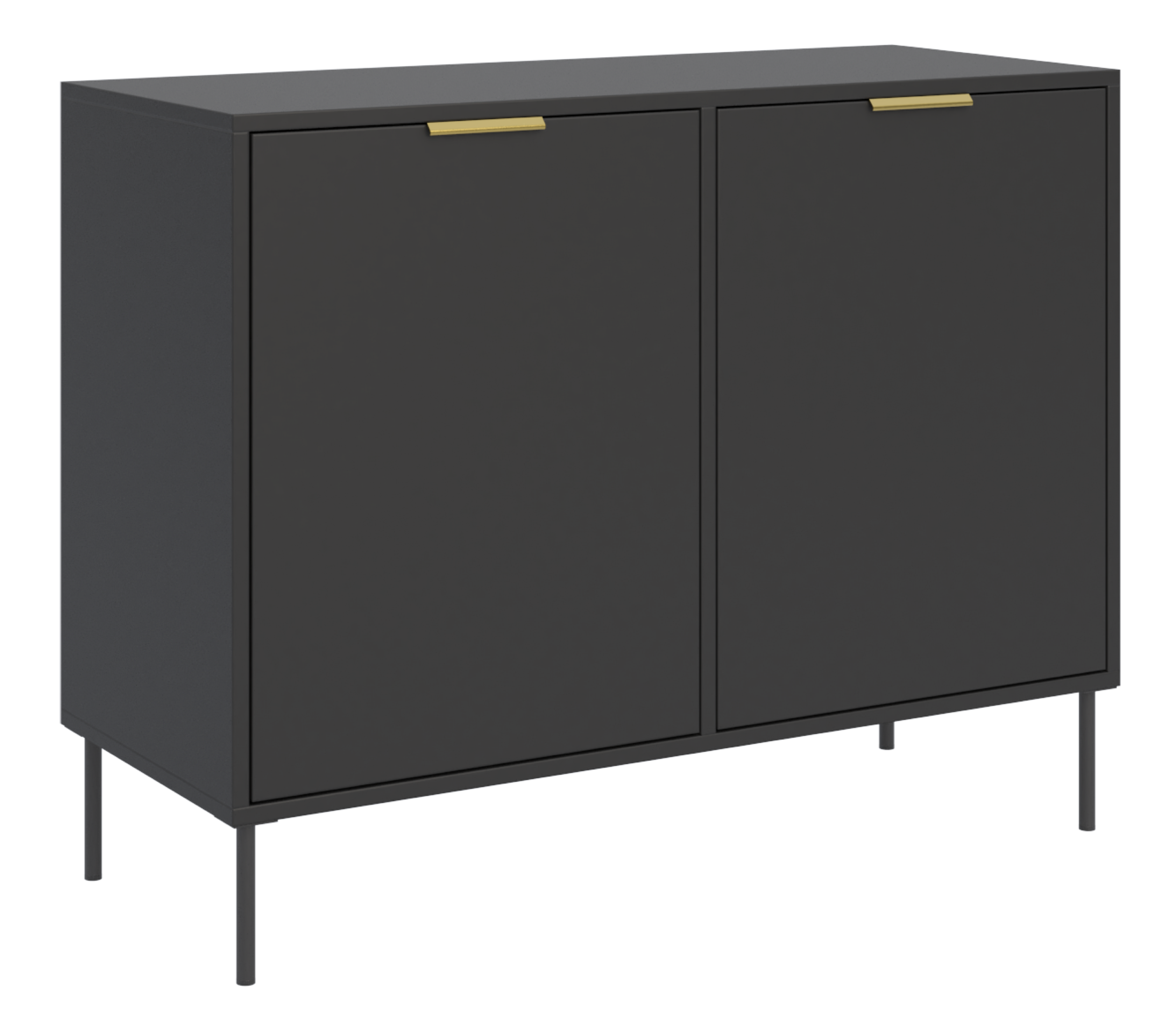 Komoda dwudrzwiowa Vena 100 cm czarny