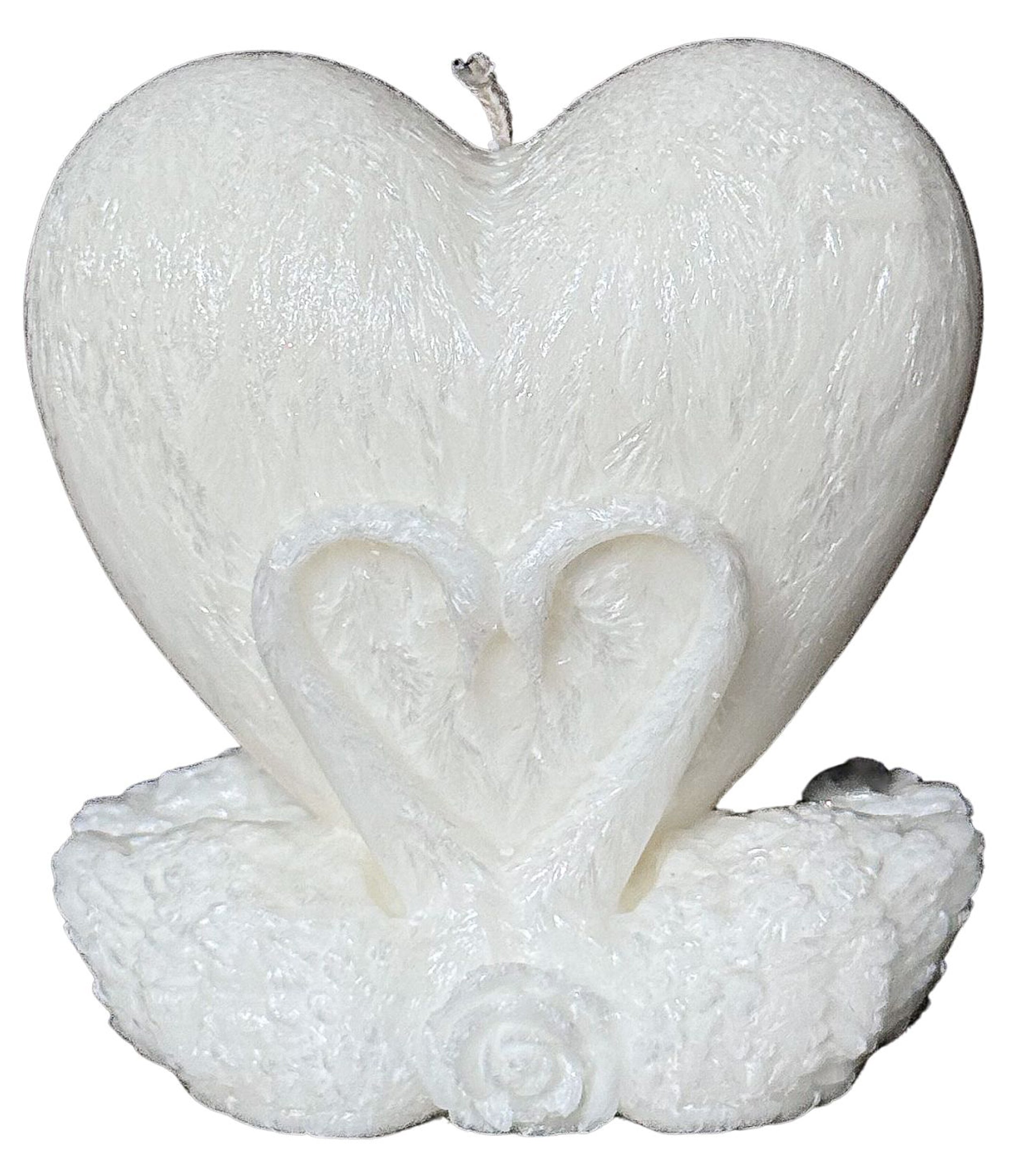 Świeca z wosku palmowego Heart Swan 140 g