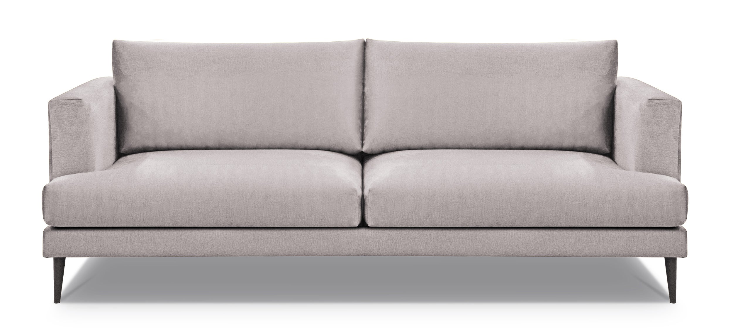 Sofa dwuosobowa Dragato beżowa welur