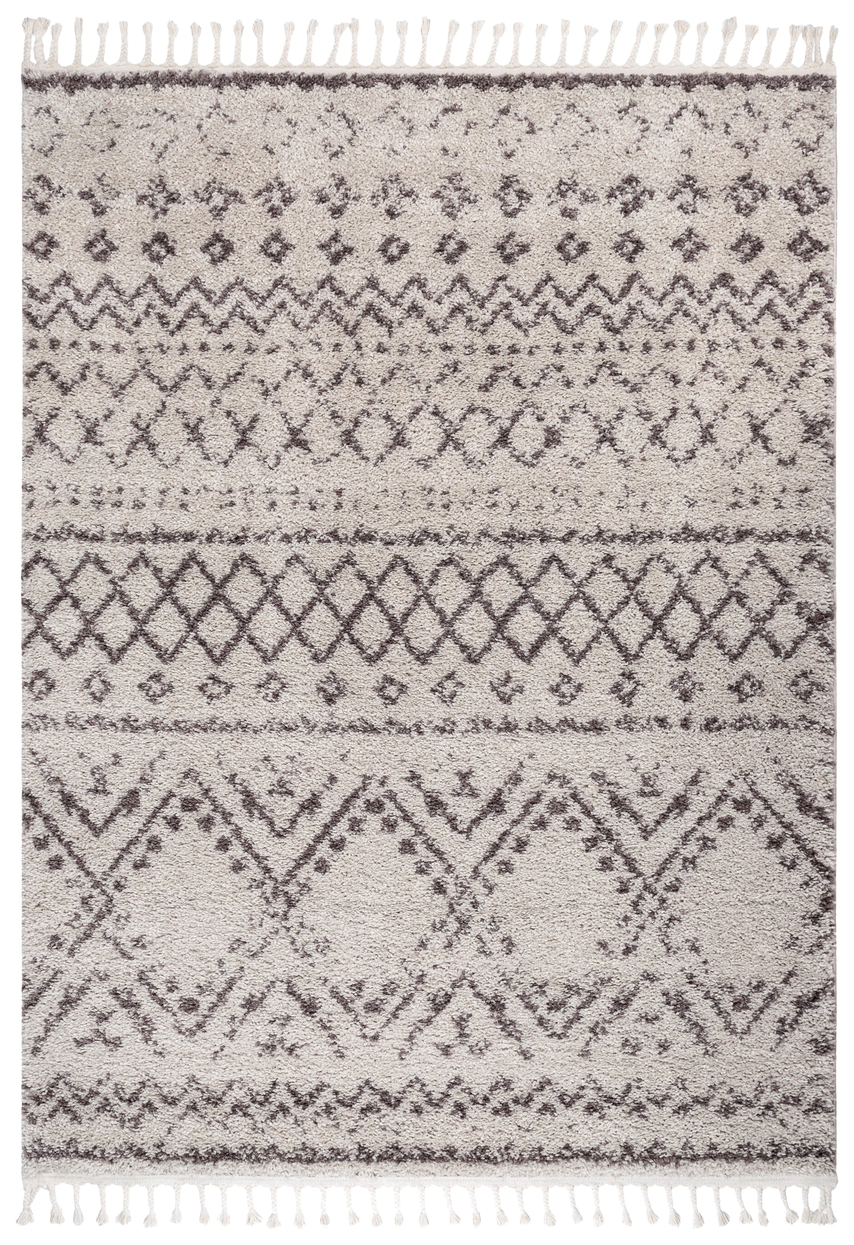 Dywan Berber Rabat 120x170 cm brązowy