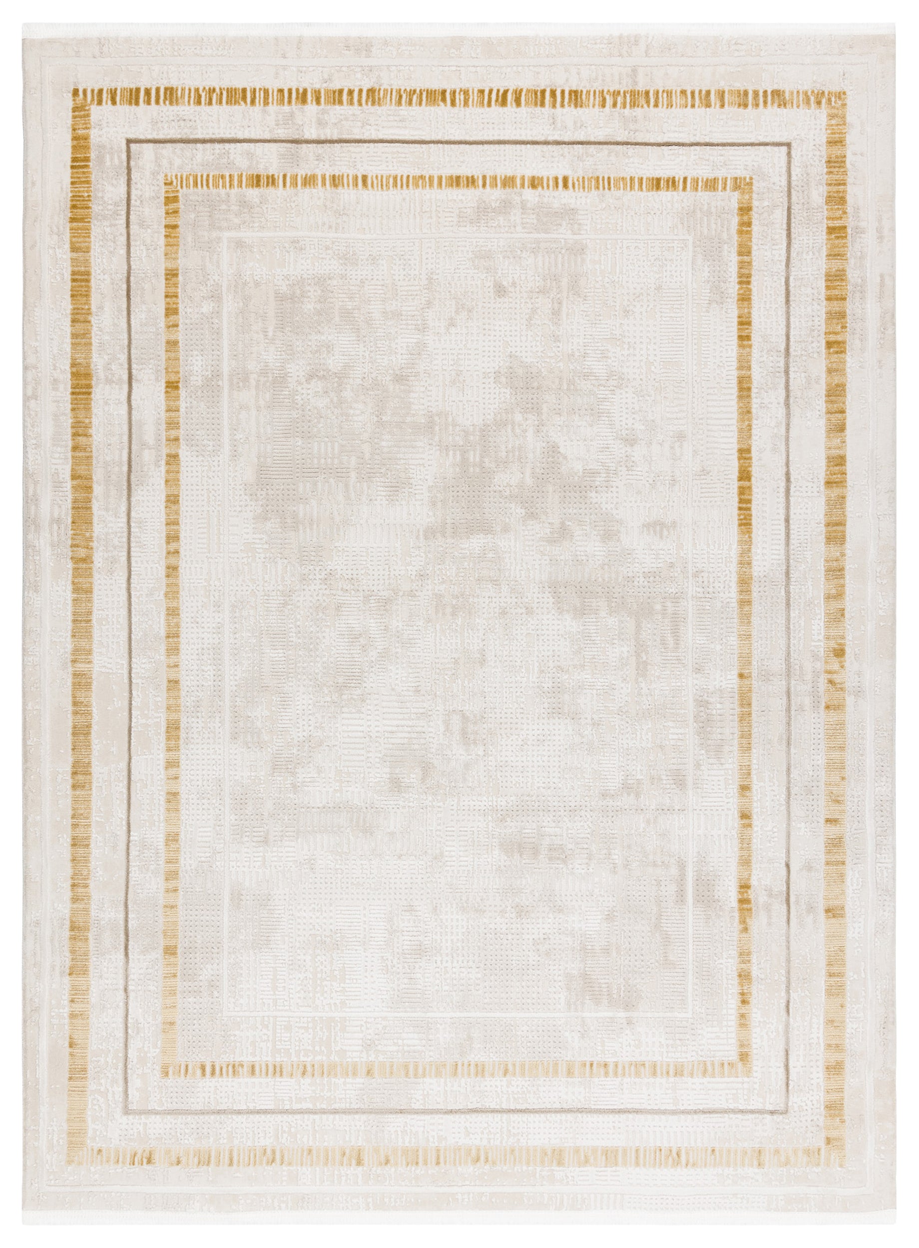 Dywan Duke 180x270 cm krem / złoty