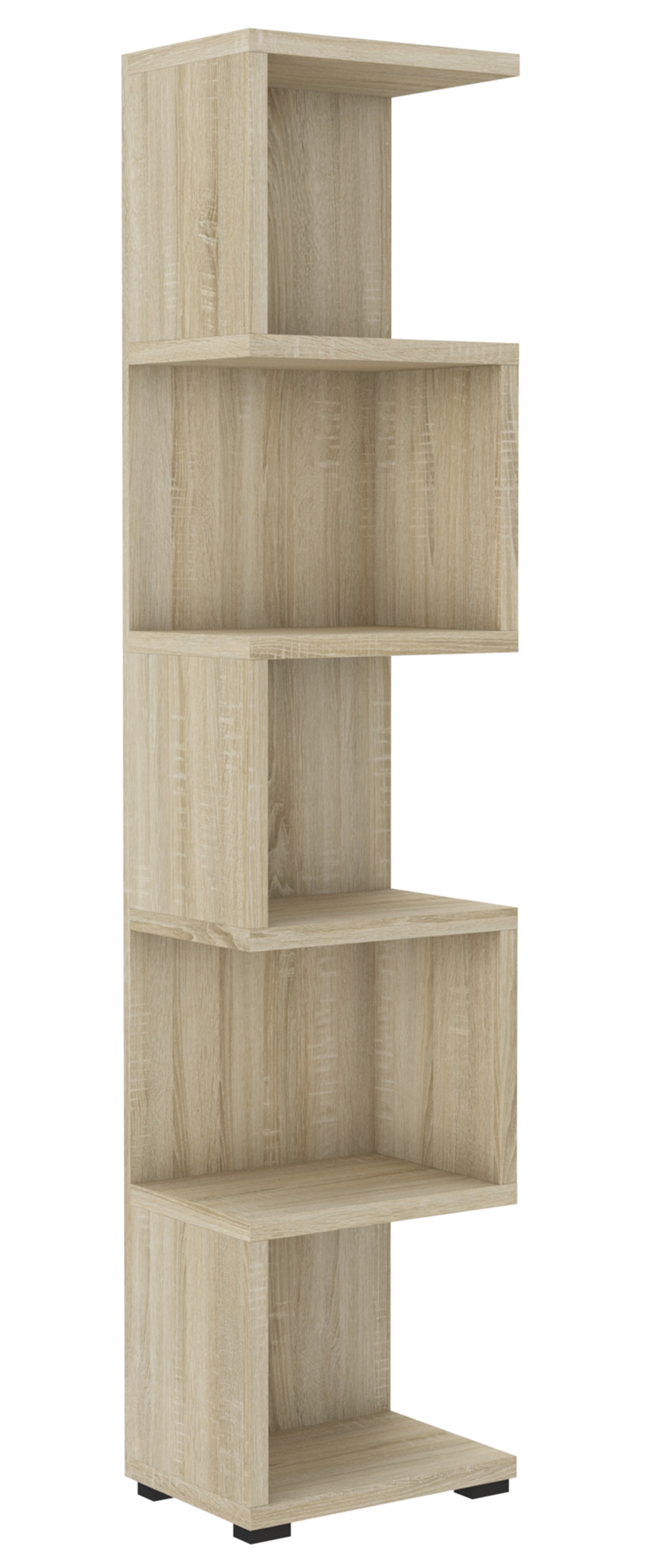 Regał otwarty Mertins 42 cm dąb sonoma wysoki
