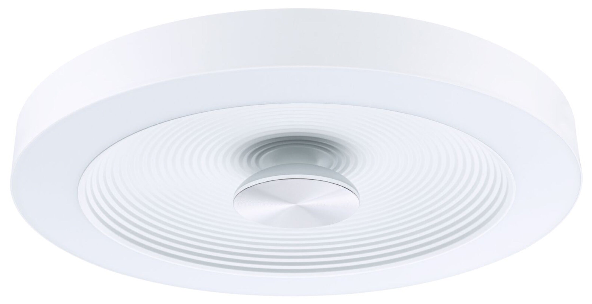 Plafon Volea LED 40 cm biało-srebrny