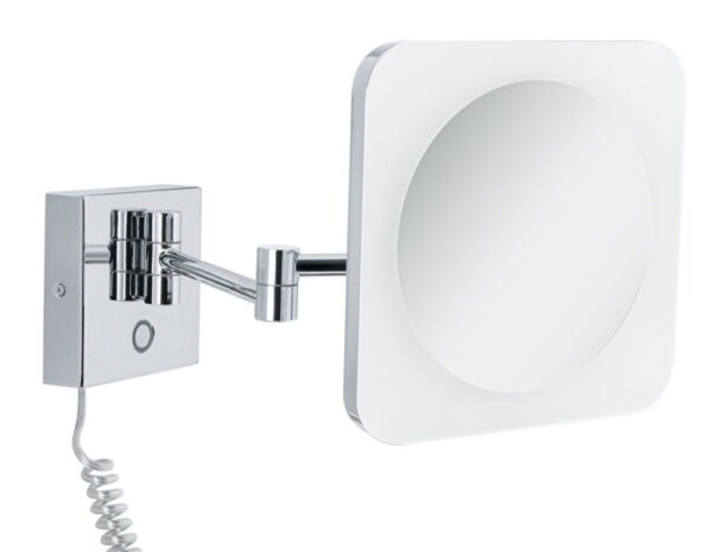 Lusterko kosmetyczne Jora LED chrom