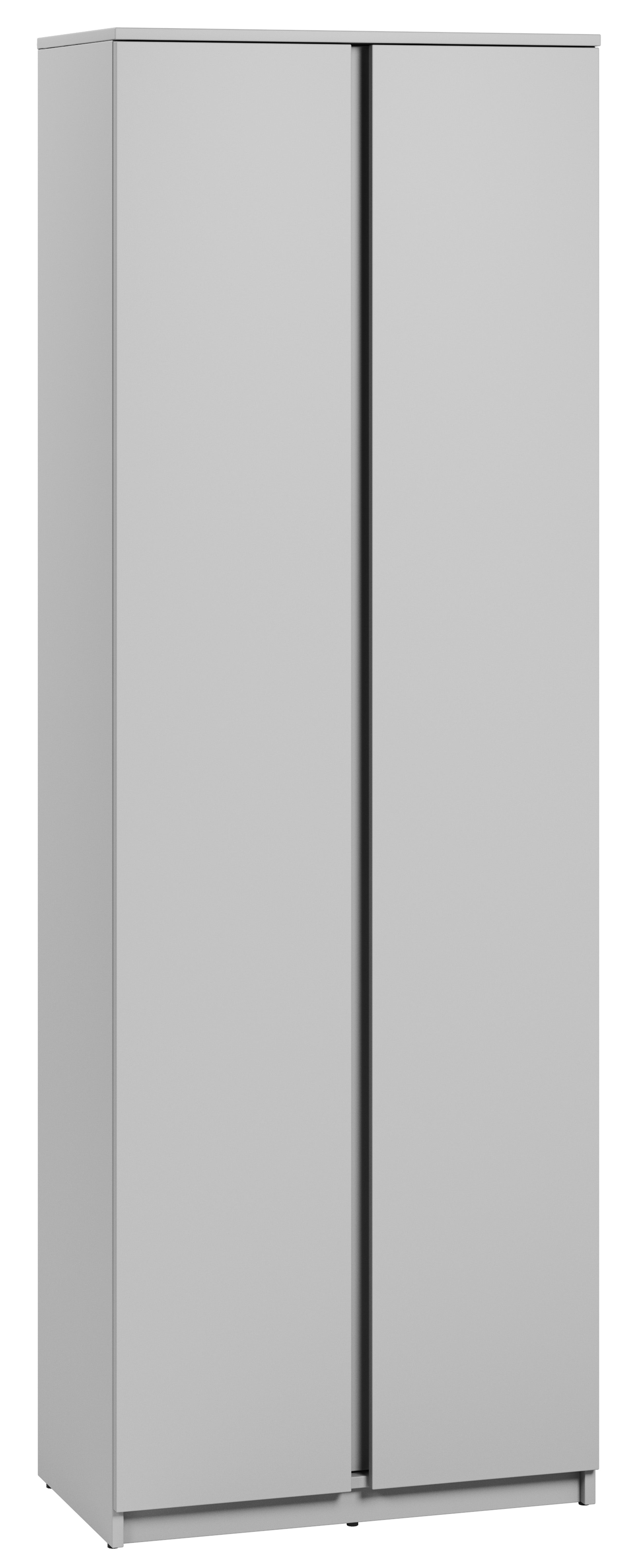 Szafa dwudrzwiowa Simply 69 cm szara