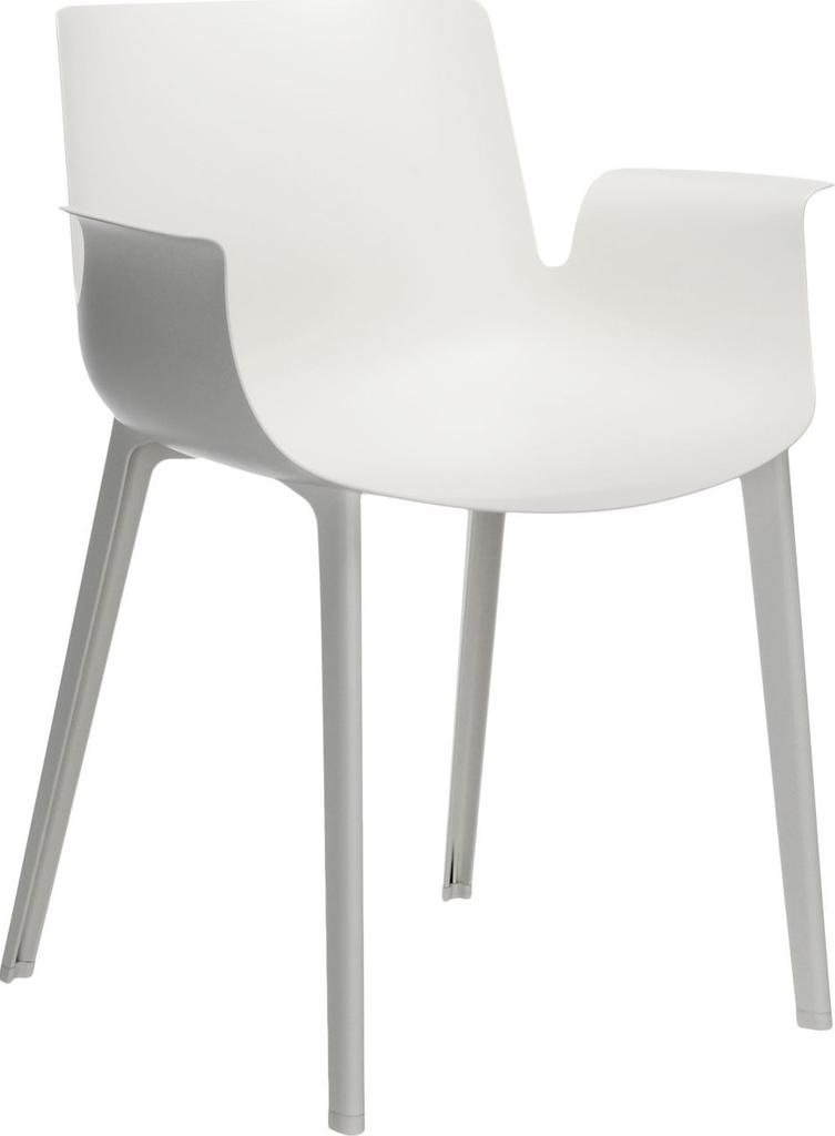 Krzesło Piuma 62x77 cm białe Outlet