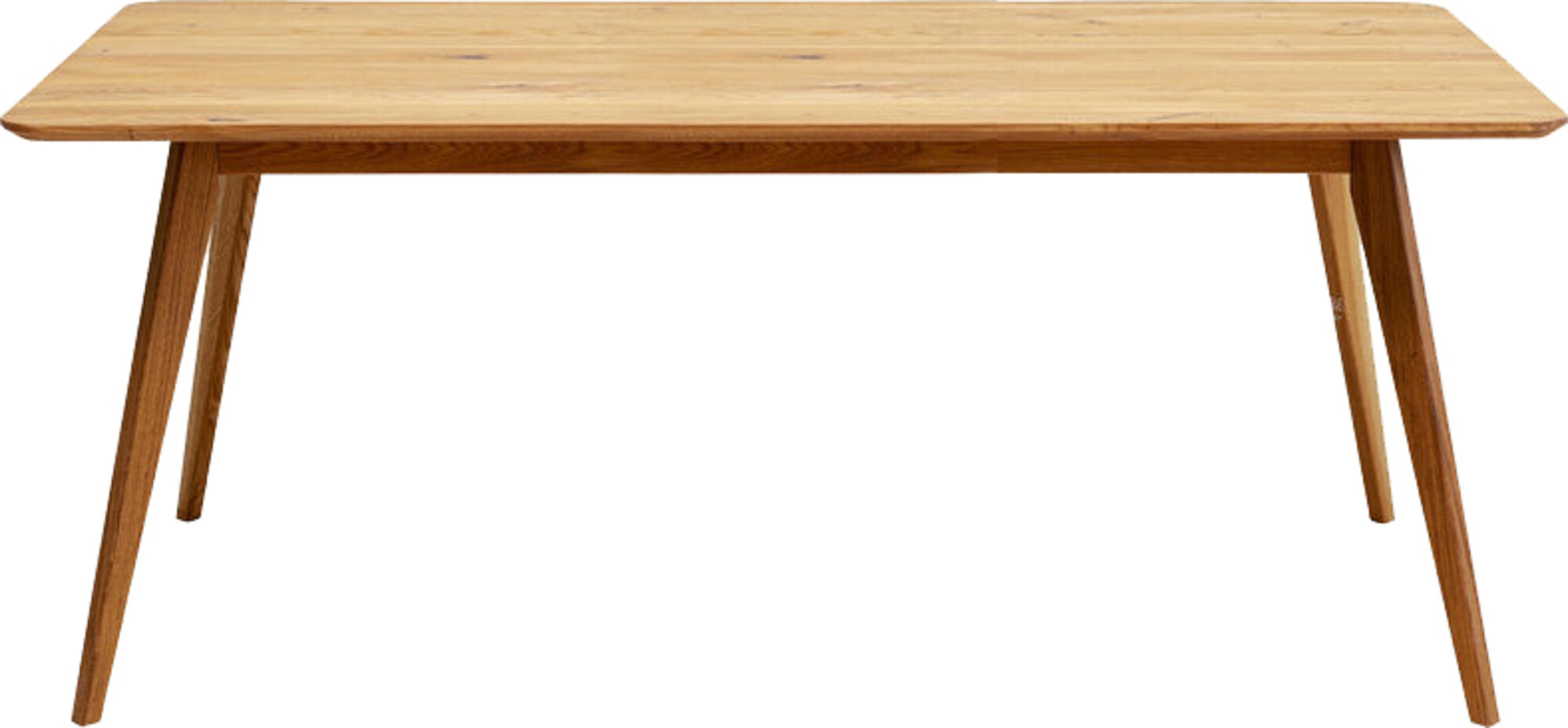 Stół z drewna dębowego blat prostokątny 180x90 cm