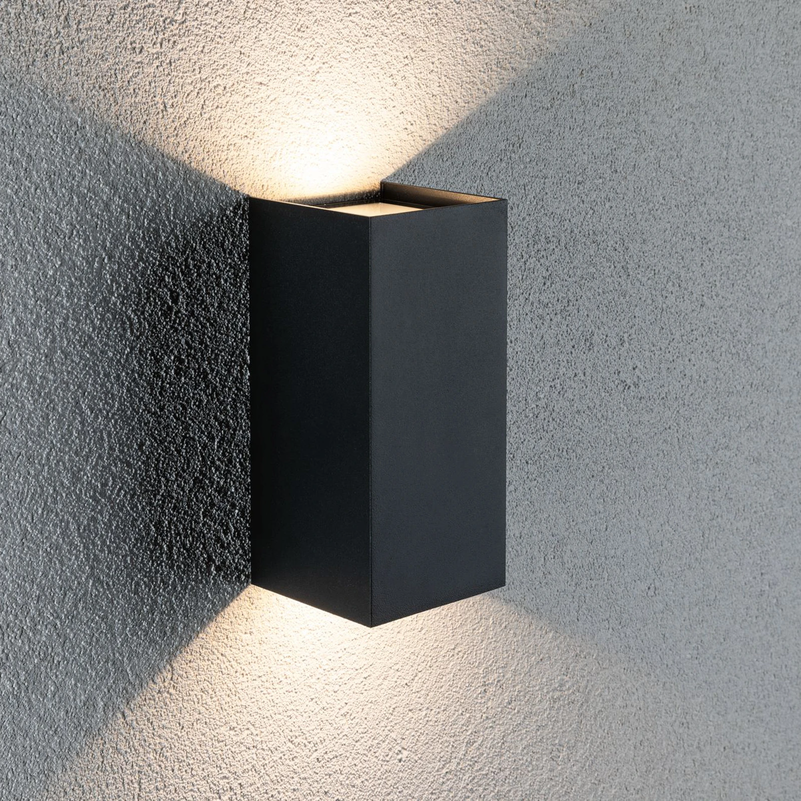 Kinkiet zewnętrzny LED Paulmann Flame, 22 cm, antracyt, up/down