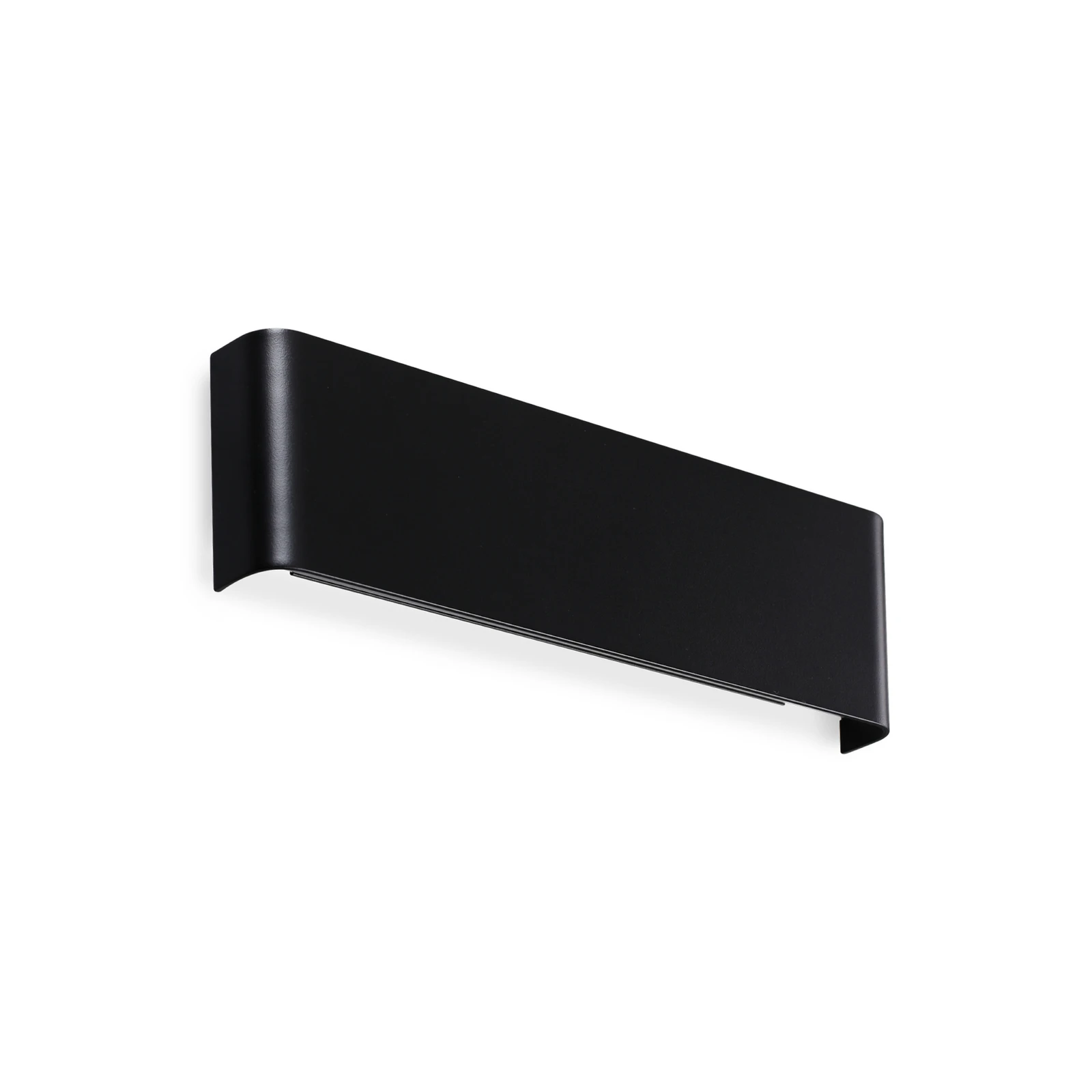 Kinkiet LED IDEAL LUX Delta, czarny, szerokość 30 cm, 4000 K