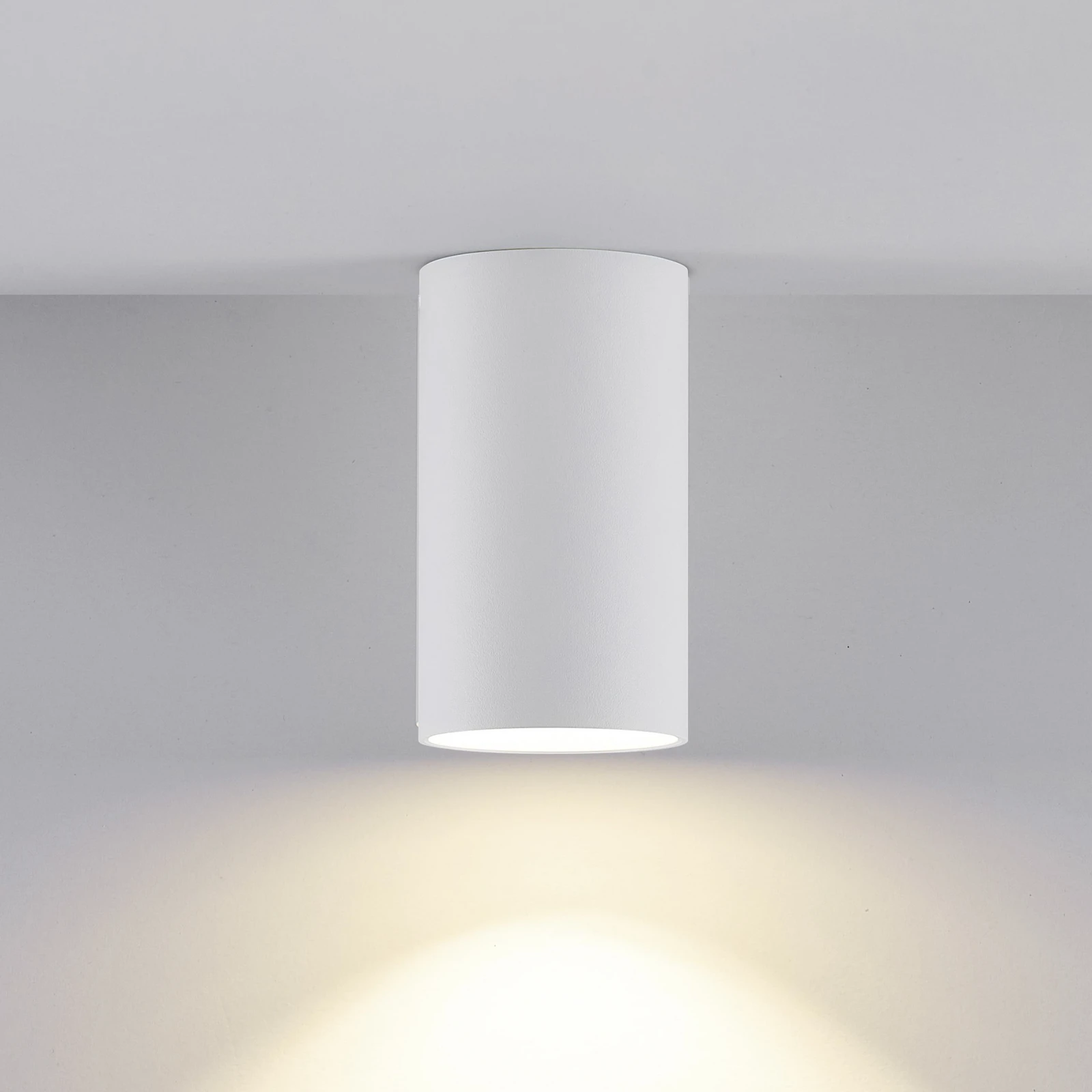 Downlight CAN, biały, IP20, Ø 6 cm, metal, GU10