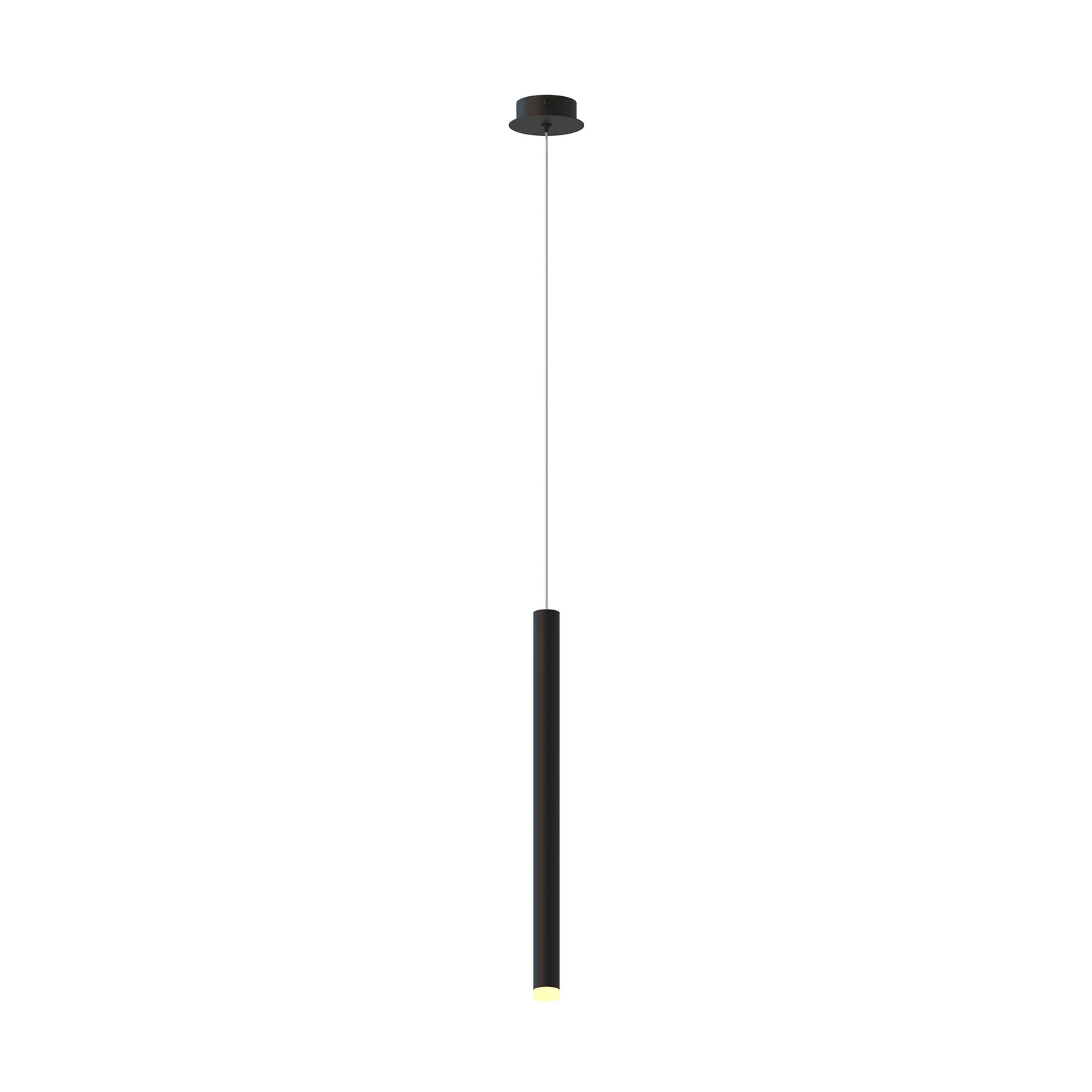 Lampa wisząca Cala LED, aluminium, czarny