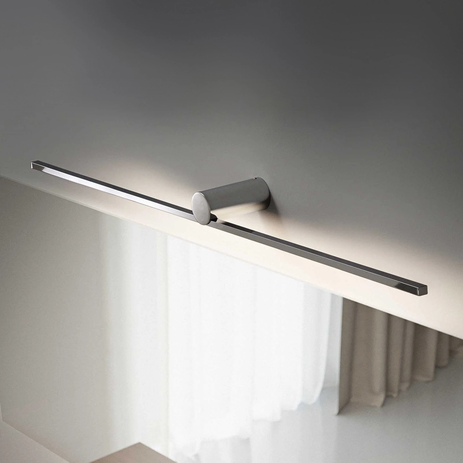 OLEV Slight AP kinkiet LED 102,5 cm chrom