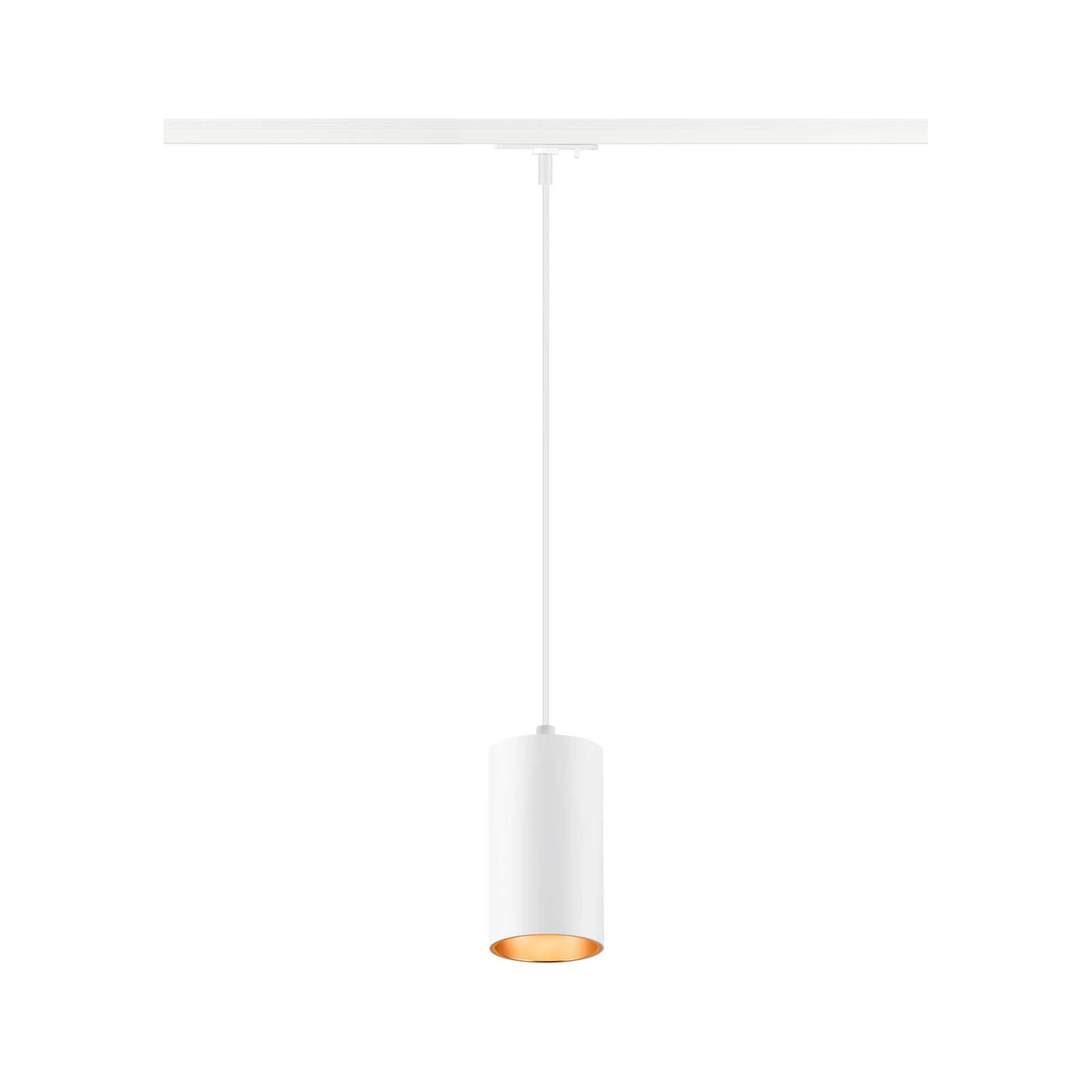 Lampa wisząca SLV Asto Tube GU10 z szyną 1-fazową, biała